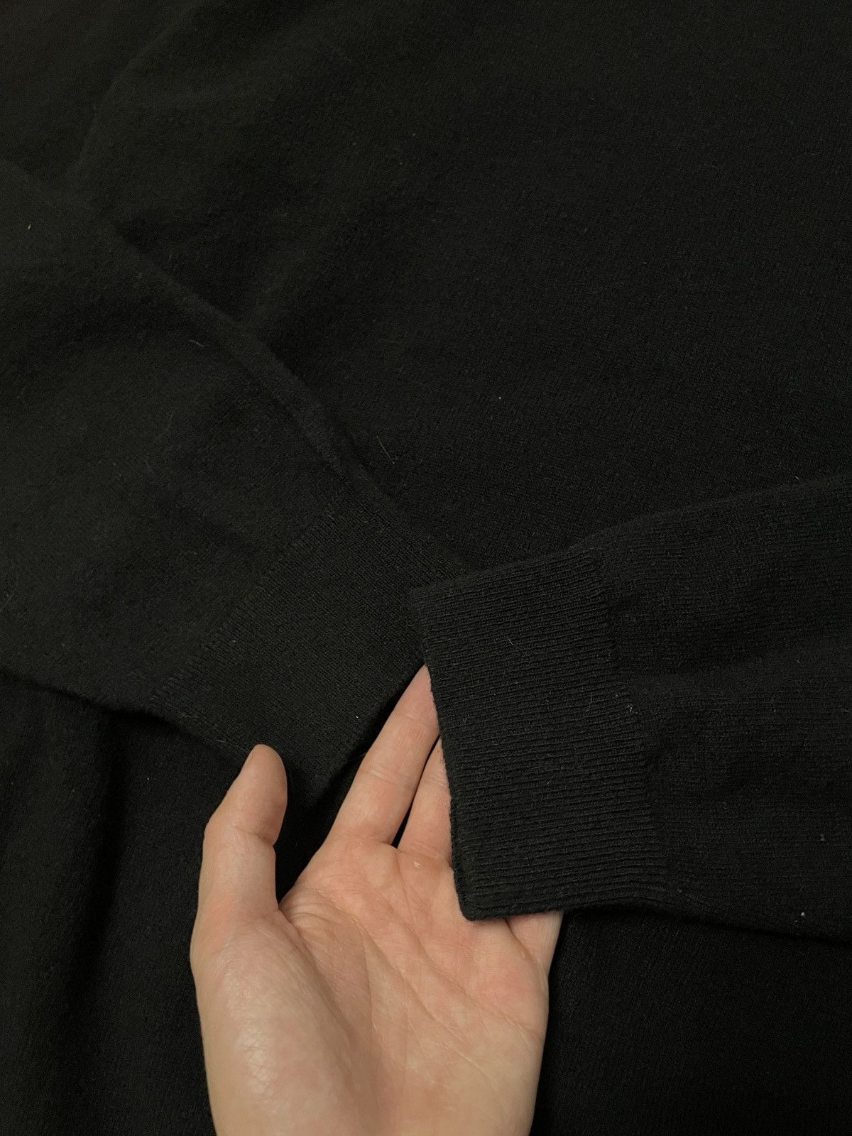 Barbour Barbour Sweater Tisbury Crew Neck black Wool Size XXL Size US XXL / EU 58 / 5 - 5 Thumbnail