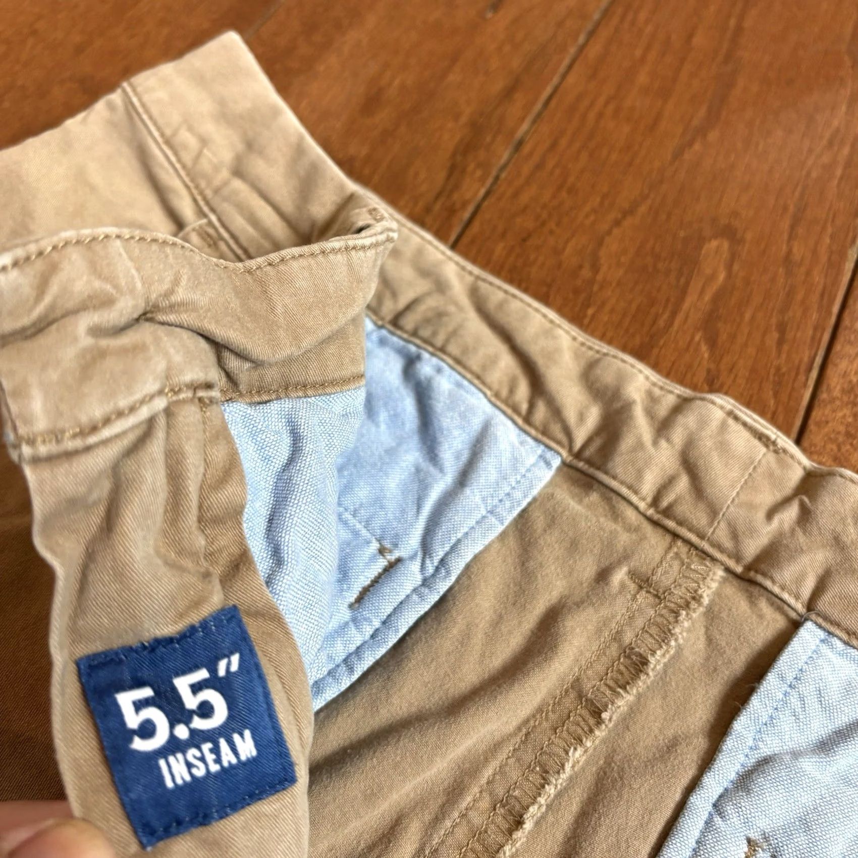 Chubbies Chubbies Khakinators Shorts Beige 5.5" Stretch Sz 30 Men Size US 30 / EU 46 - 5 Thumbnail
