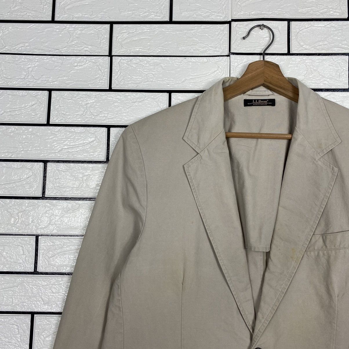 Japanese Brand 📌Vintage Chore Work Jacket Duck Canvas L.L.Bean Size US M / EU 48-50 / 2 - 8 Thumbnail