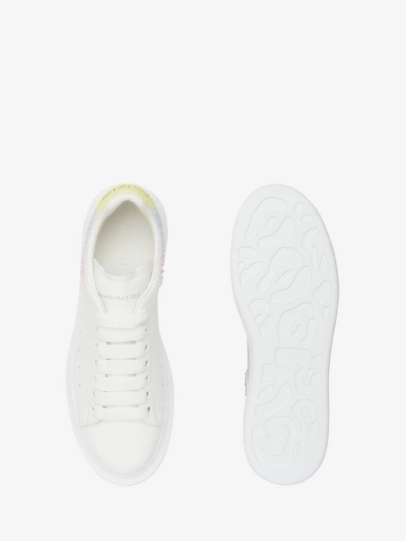 Alexander McQueen o1w1db10925 Oversized Sneaker in White/Multicolor Size US 11 / IT 41 - 3 Thumbnail