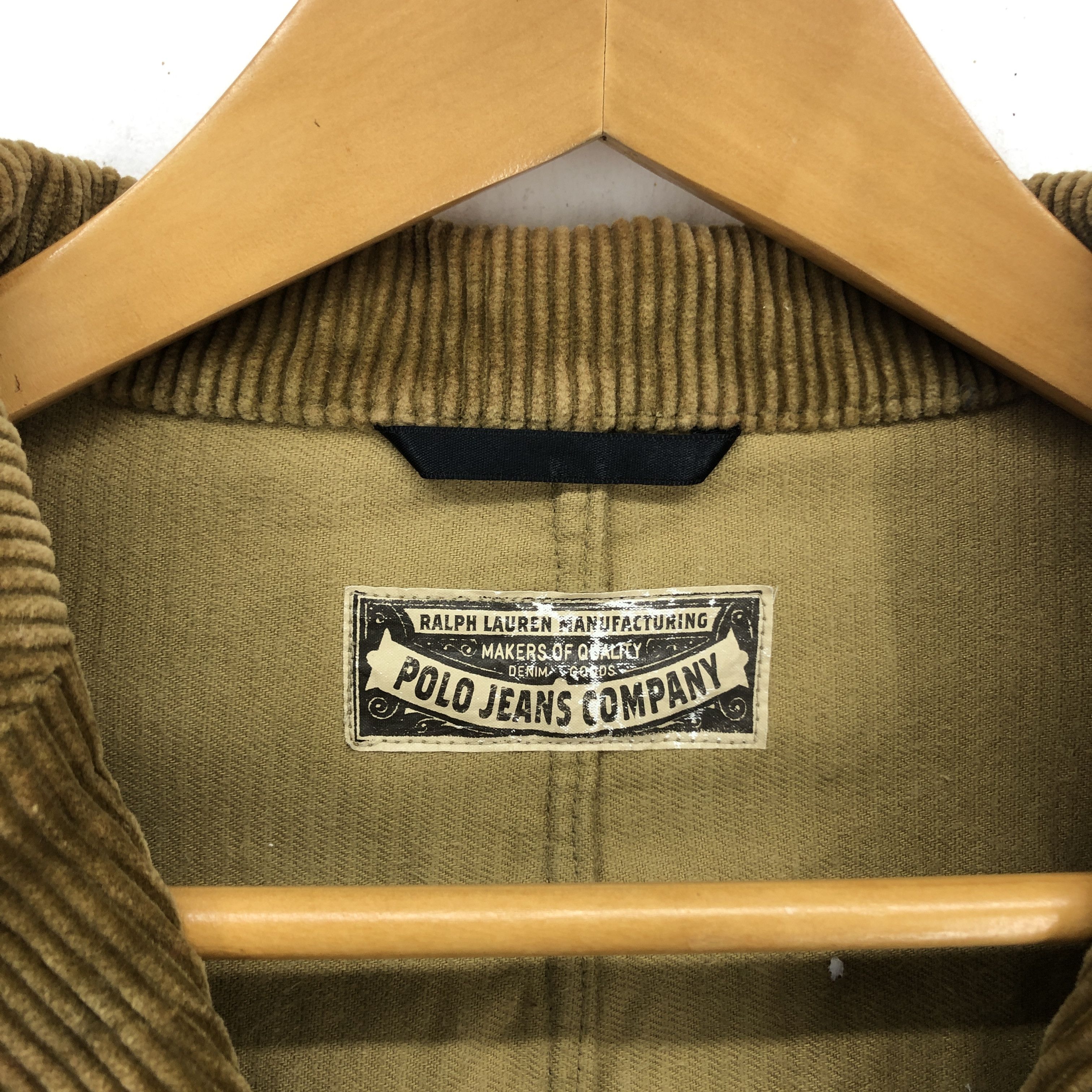 Ralph Lauren RALPH LAUREN POLO JEANS COMPANY Corduroy Jacket #1648-61 Size US M / EU 48-50 / 2 - 4 Thumbnail