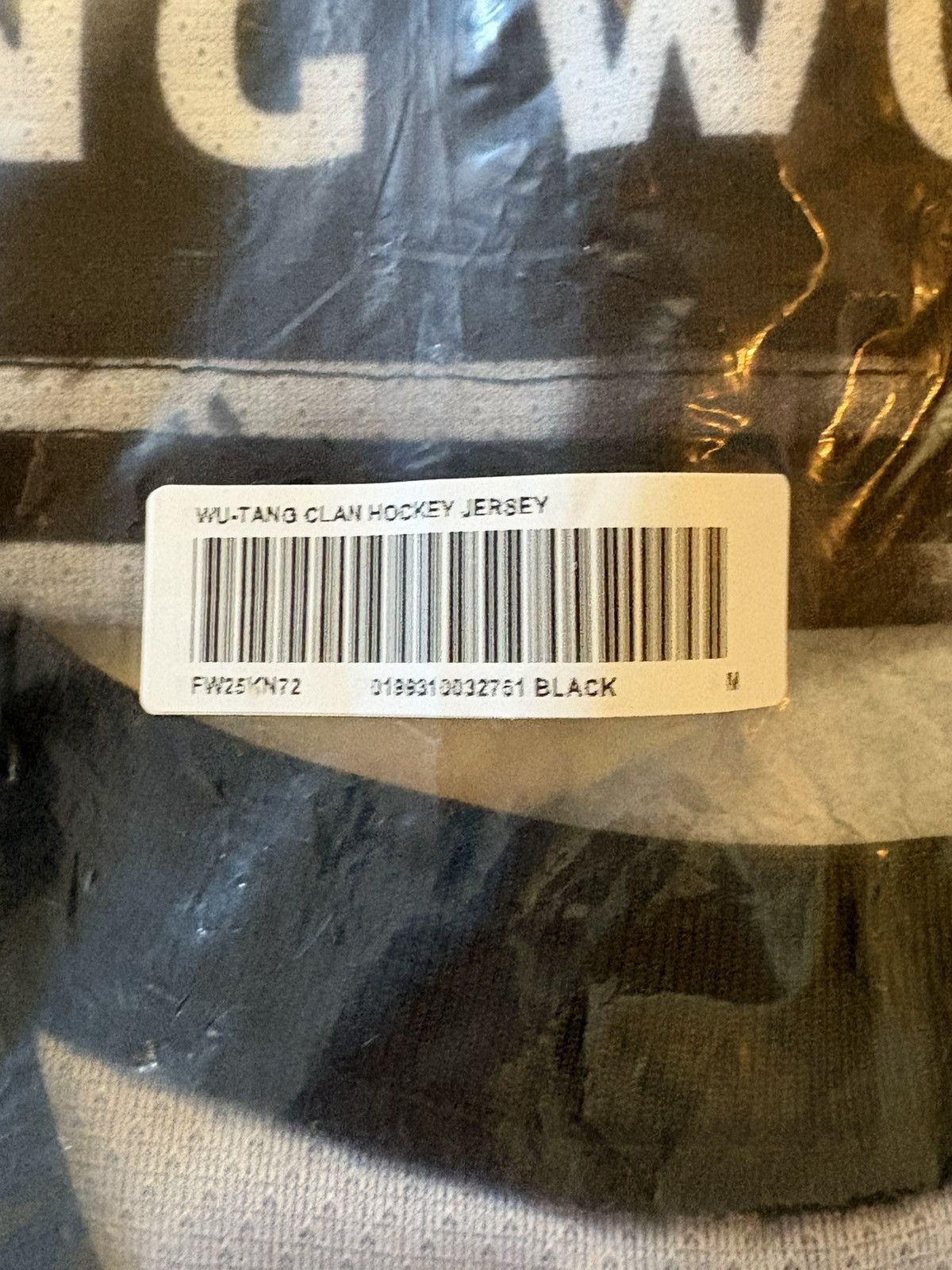 Supreme Wu-Tang Clan Hockey Jersey Black