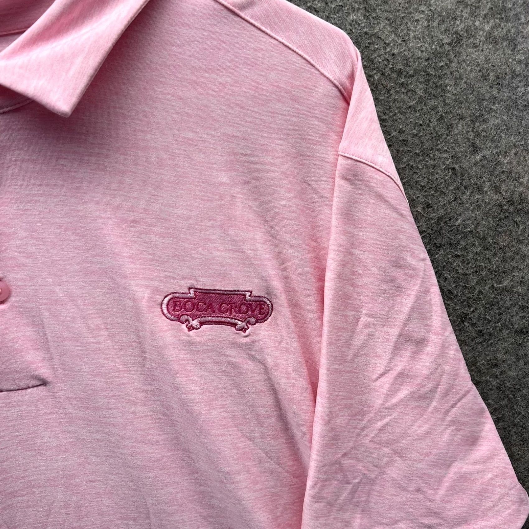 Under Armour Under Armour Polo Shirt Mens 2XL Pink HeatGear Boca Grove Golf Short Sleeve Loose Performance Size US XXL / EU 58 / 5 - 5 Thumbnail