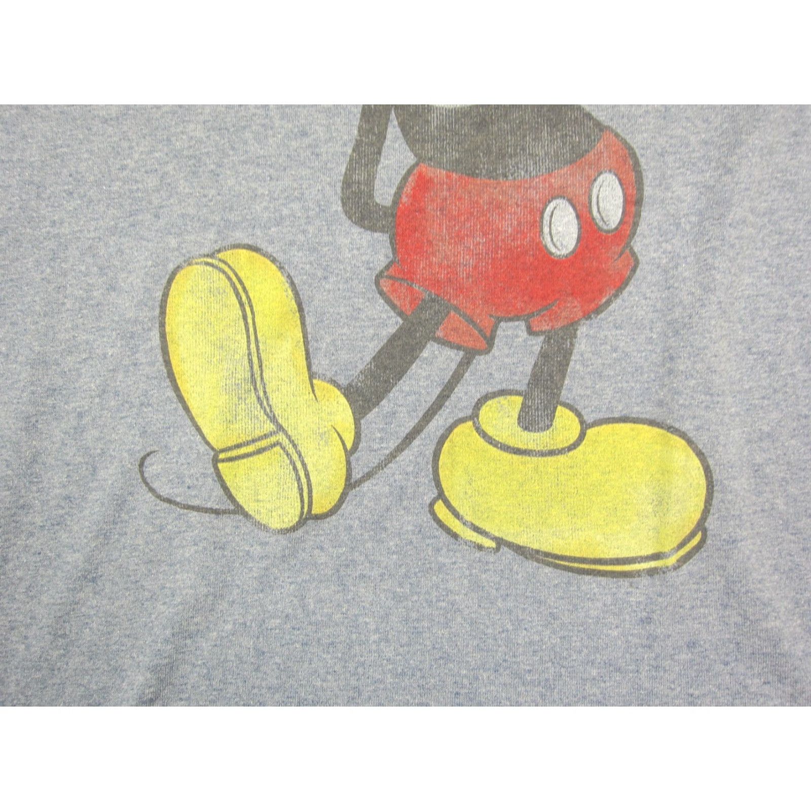 Disney VINTAGE Disney Mickey Mouse Shirt Womens M Blue Heather 90s Y2K Crew Neck Short Sleeve T-Shirt Casual Womens Size M / US 6-8 / IT 42-44 - 3 Thumbnail