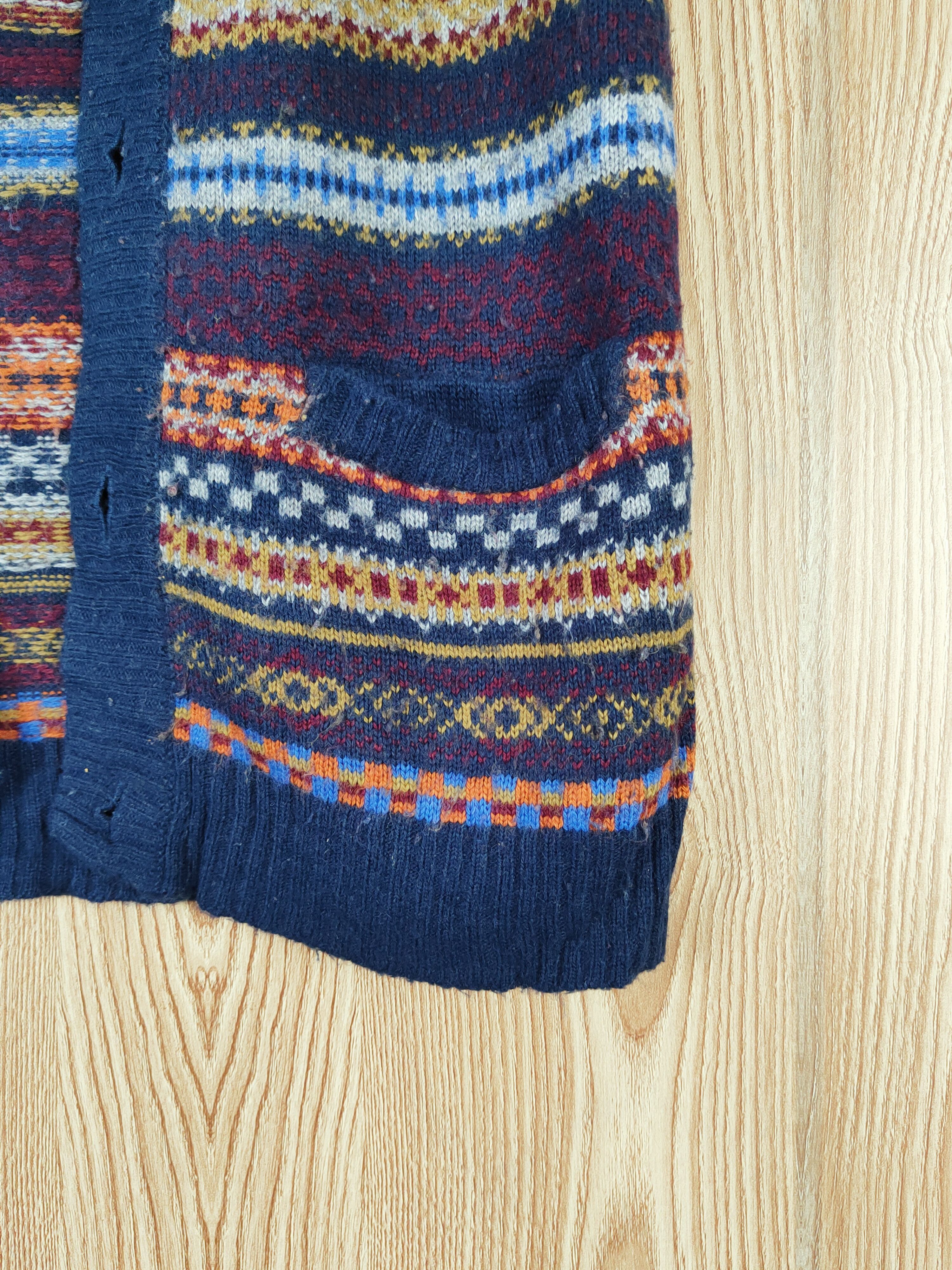 Japanese Brand Japan Blue Hoodie Knitwear Sleeveless Cardigan #W727 Size S / US 4 / IT 40 - 9 Thumbnail