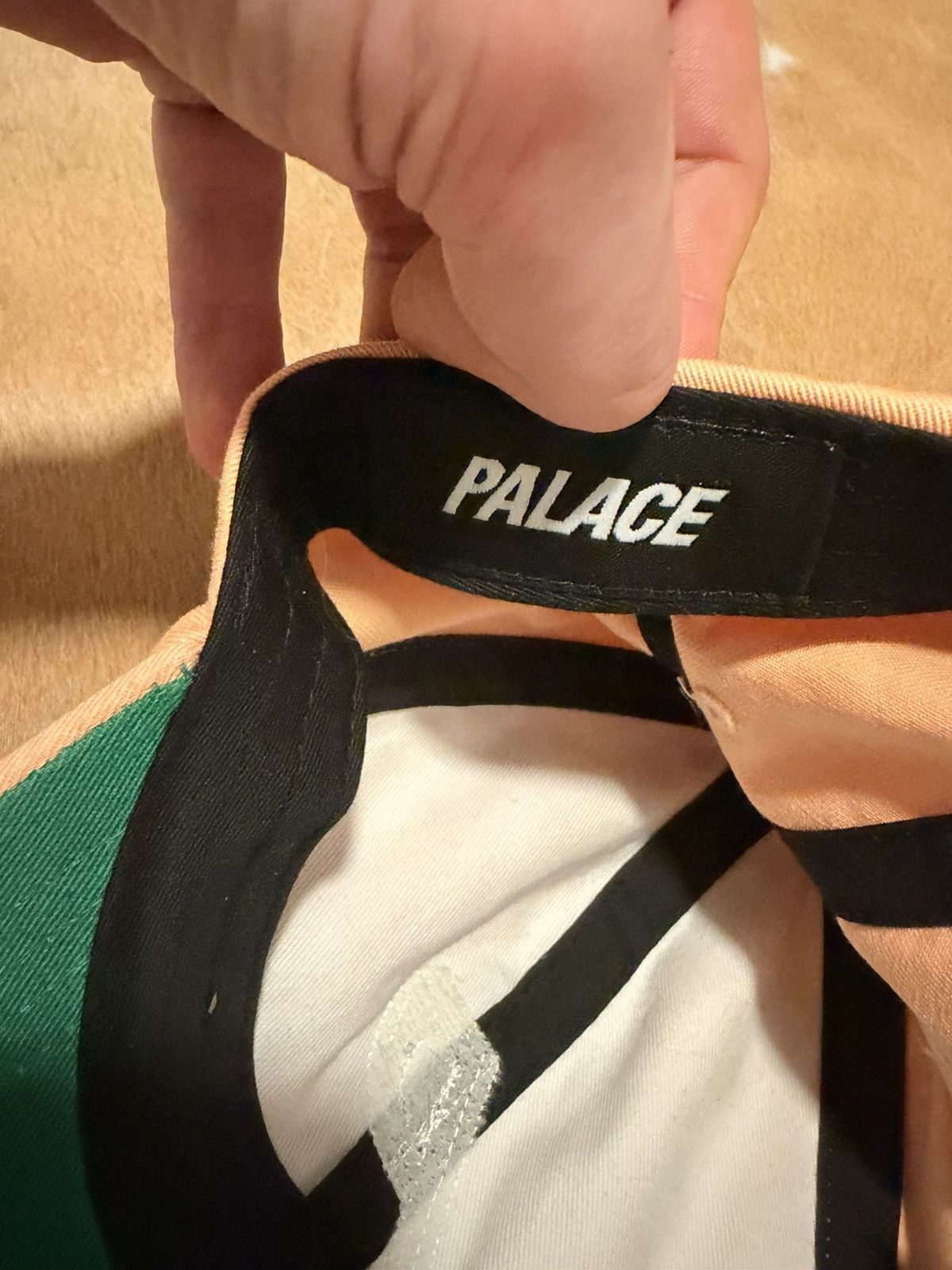 Palace Palace 6-Panel Hat Peach 🍑 NWOT SS21 Size ONE SIZE - 7 Thumbnail
