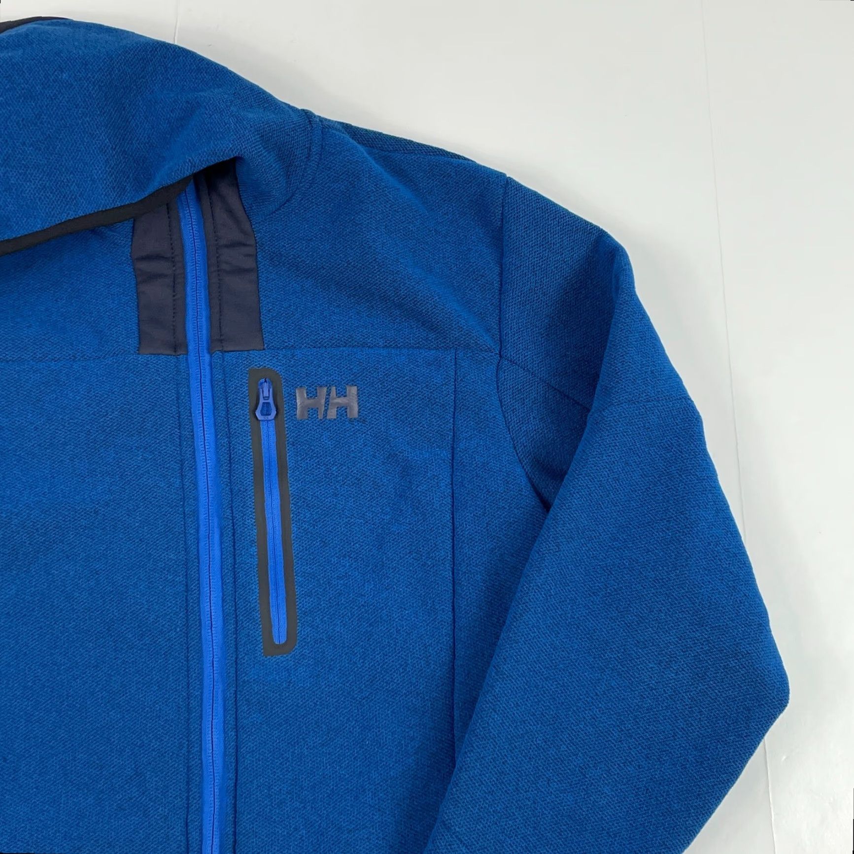 Helly Hansen Helly Hansen Jacket Mens Medium Blue Vanir Fleece Full Zip Hiking Snowboarding Shirt? Size US M / EU 48-50 / 2 - 3 Thumbnail