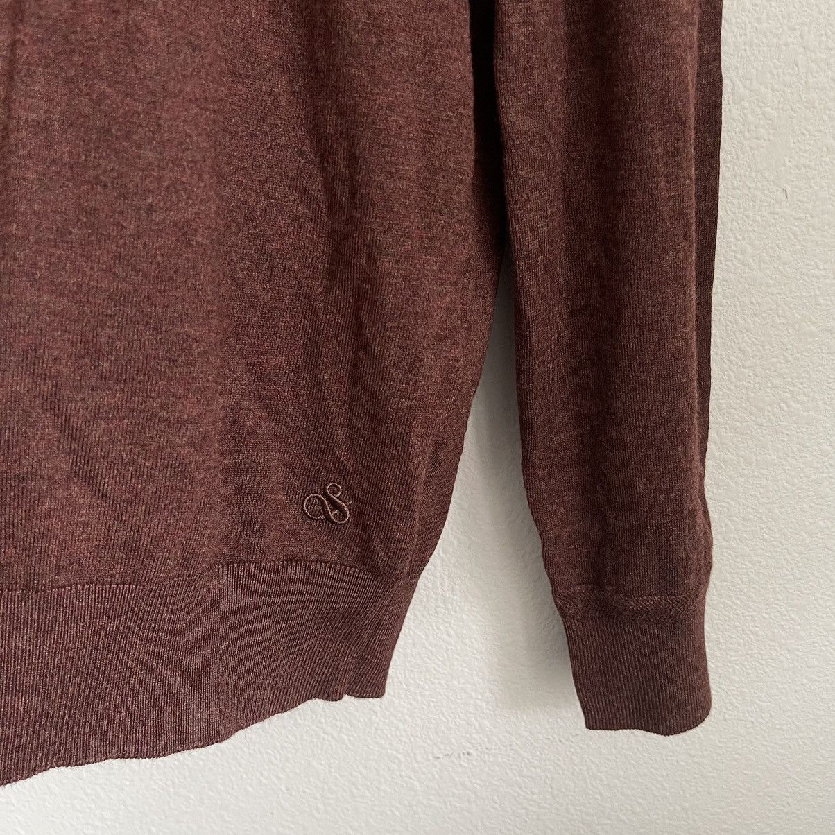 Scotch & Soda Scotch and Soda Classic Melange Rust Sweater Pullover Size US L / EU 52-54 / 3 - 3 Thumbnail