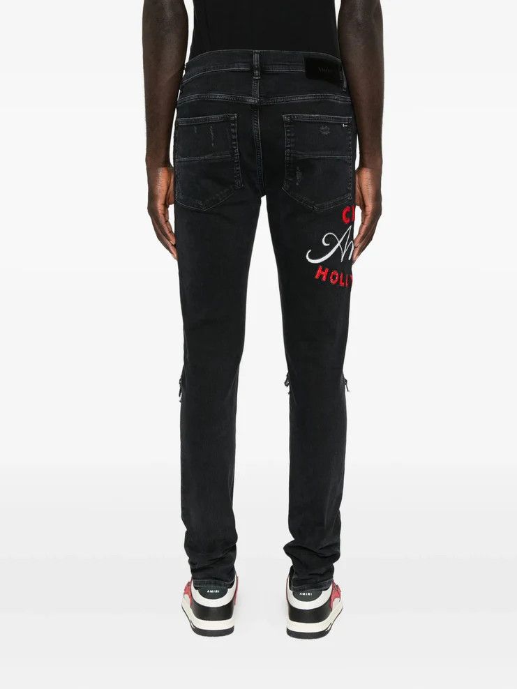 Amiri o1h1sh11225 Club Amiri MX1 Jean in Black Size US 30 / EU 46 - 5 Thumbnail