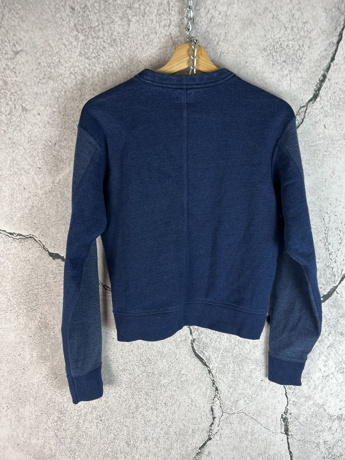 Rag & Bone Rag & Bone designer DSWT women’s indigo boxy sweatshirt Size XS / US 0-2 / IT 36-38 - 2 Thumbnail