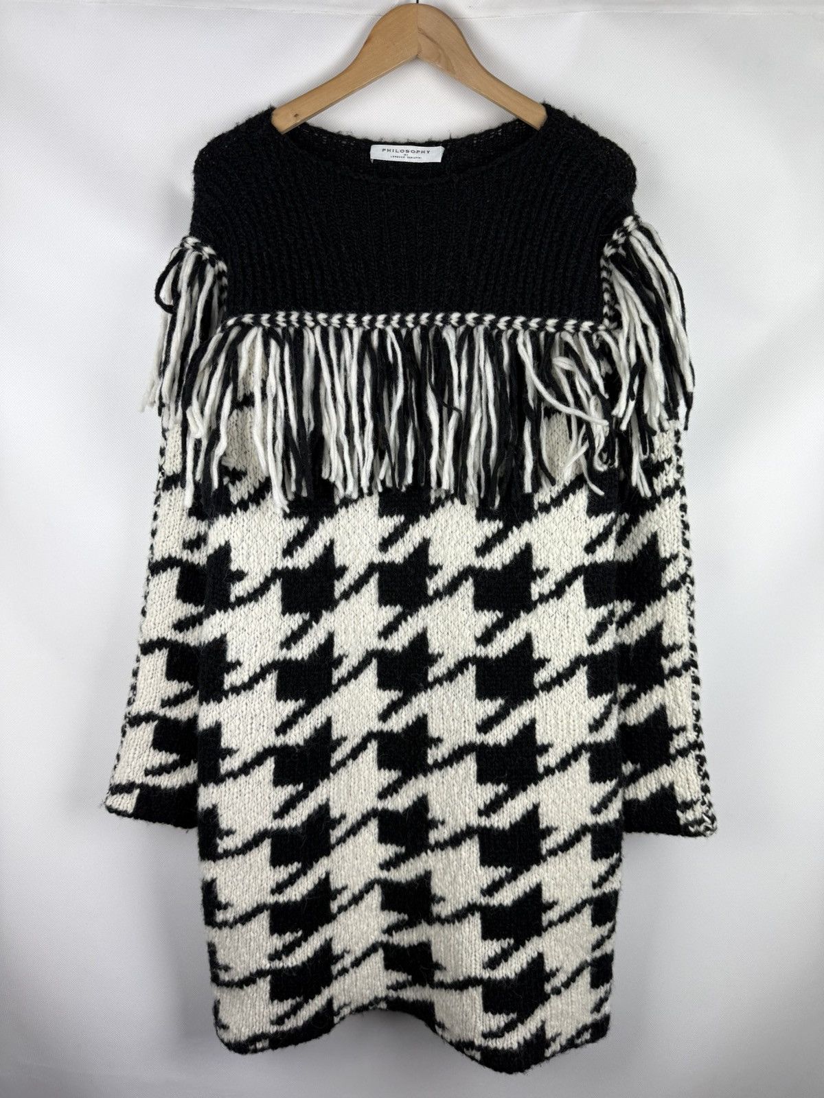 Philosophy di Lorenzo Serafini Philosophy Di Lorenzo Serafini Heavy Knitted Sweater Dress Size M / US 6-8 / IT 42-44 - 1 Thumbnail