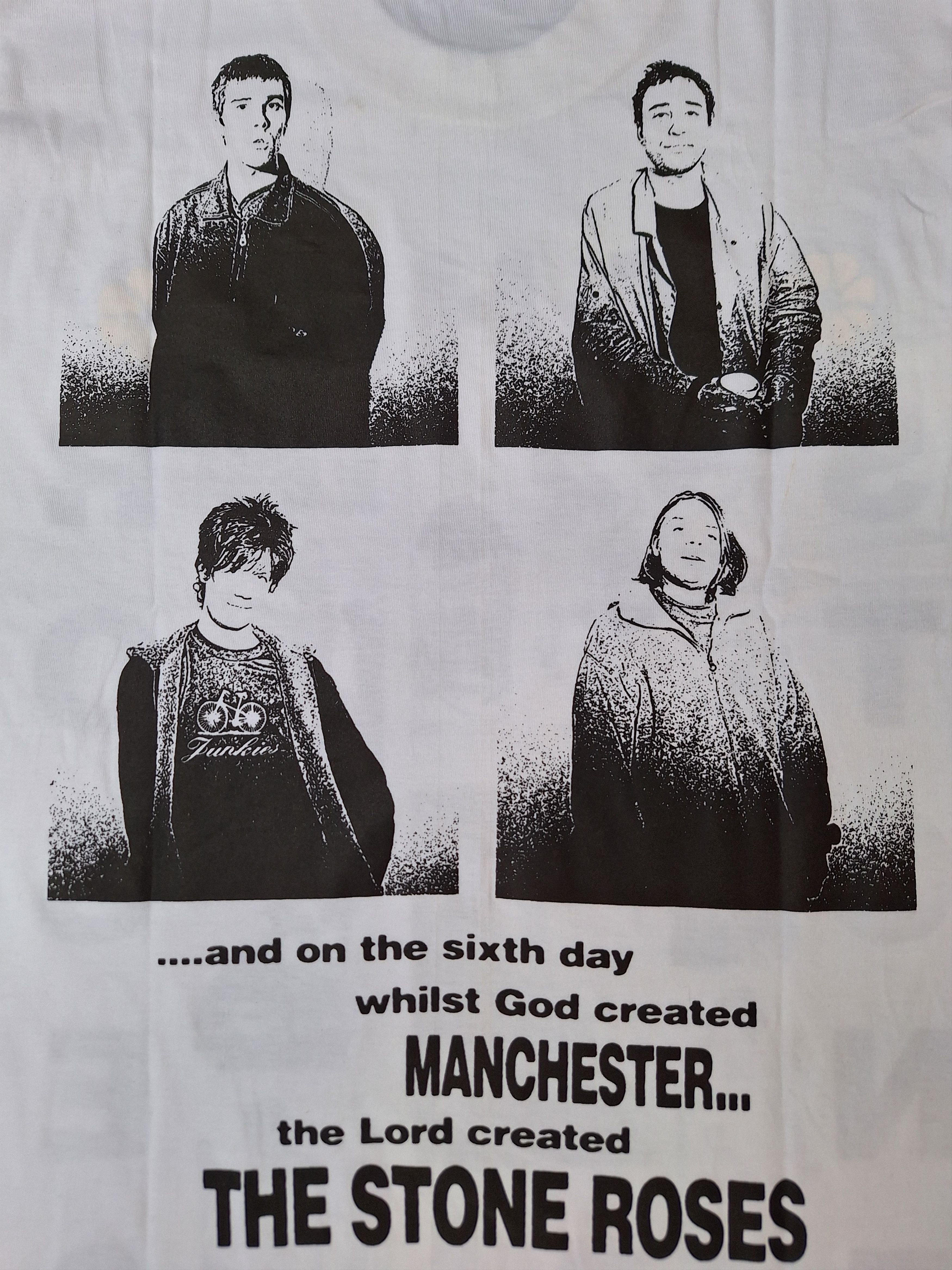 Japanese Brand 🔥RARE🔥 The Stone Roses manchester tee album britpop band Size US L / EU 52-54 / 3 - 4 Thumbnail