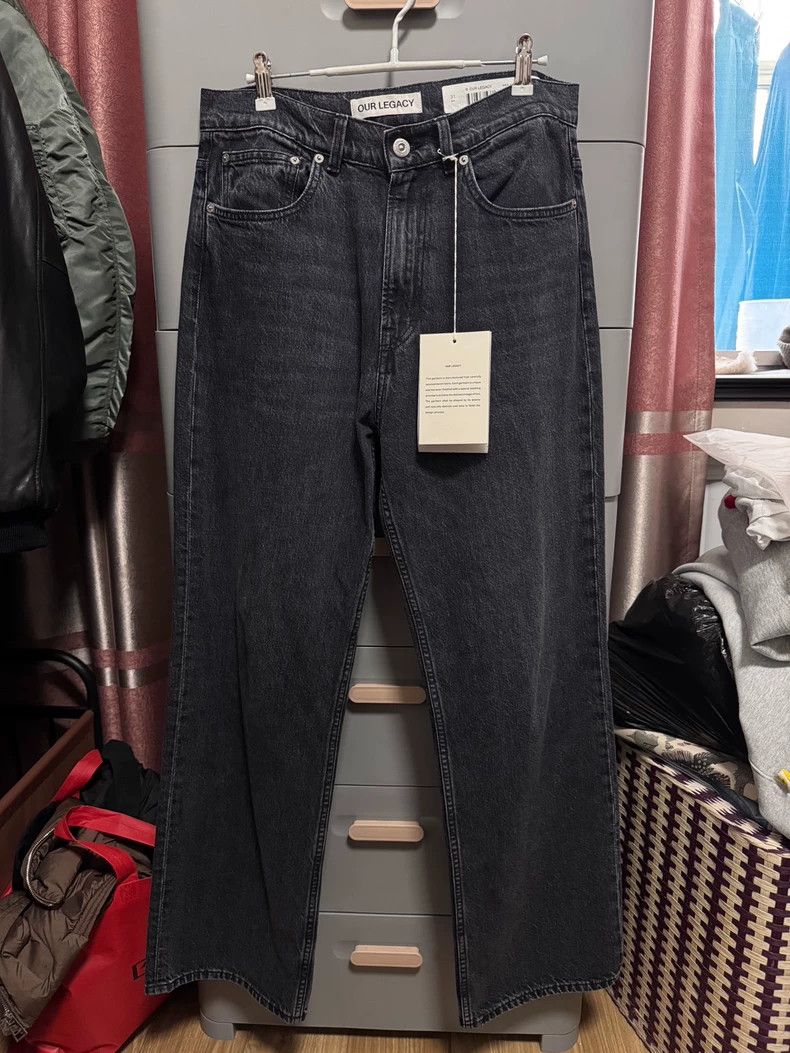 Our Legacy Our Legacy Dark grey jeans Size US 30 / EU 46 - 1 Thumbnail