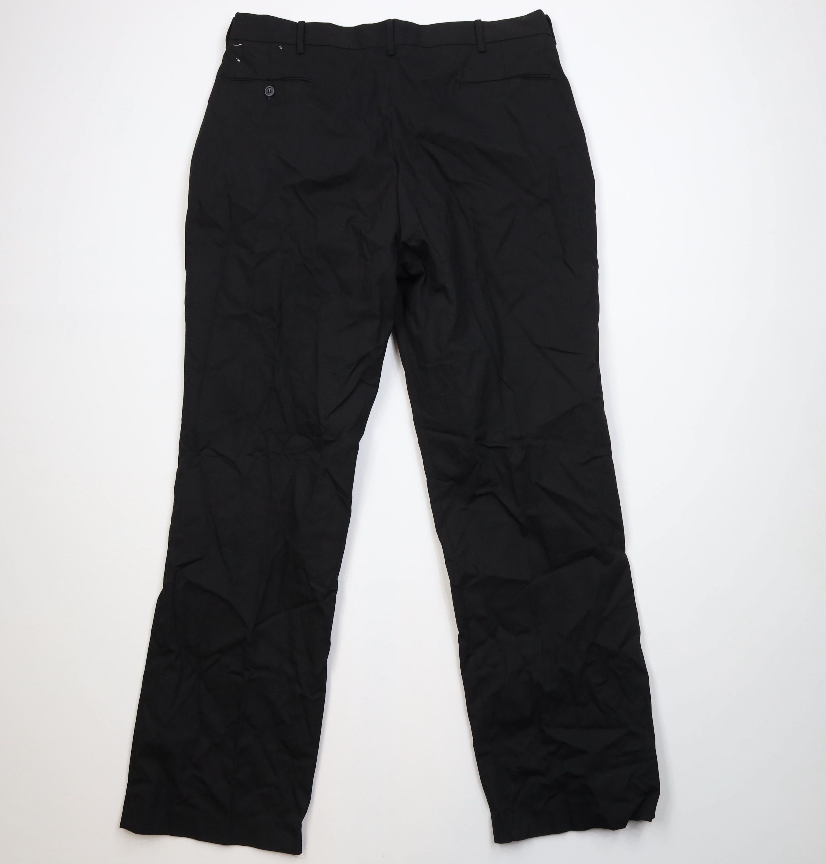 Vintage Vintage 70s Streetwear Canvas Wide Leg Chino Pants Black USA Size US 36 / EU 52 - 8 Thumbnail