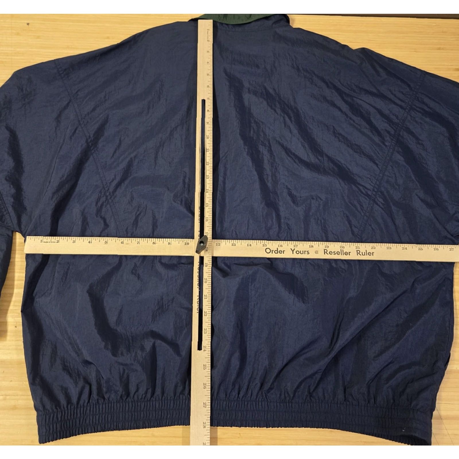 Nike VINTAGE Nike Air Jacket Mens XL Navy Green Nylon Pullover Windbreaker Anorak Size US XL / EU 56 / 4 - 6 Thumbnail