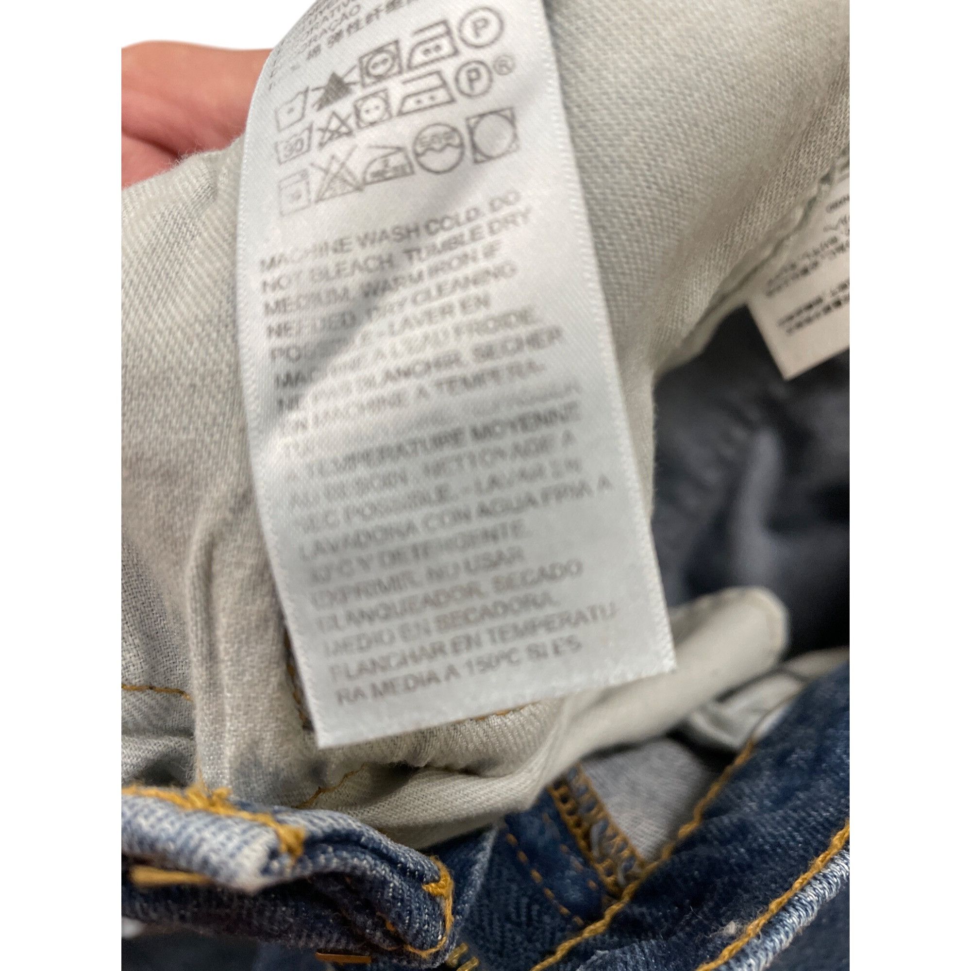 Levi's Levis 505 Mens Straight Fit Blue Denim Jeans Size 40x34 SKU Size US 40 / EU 56 - 11 Thumbnail