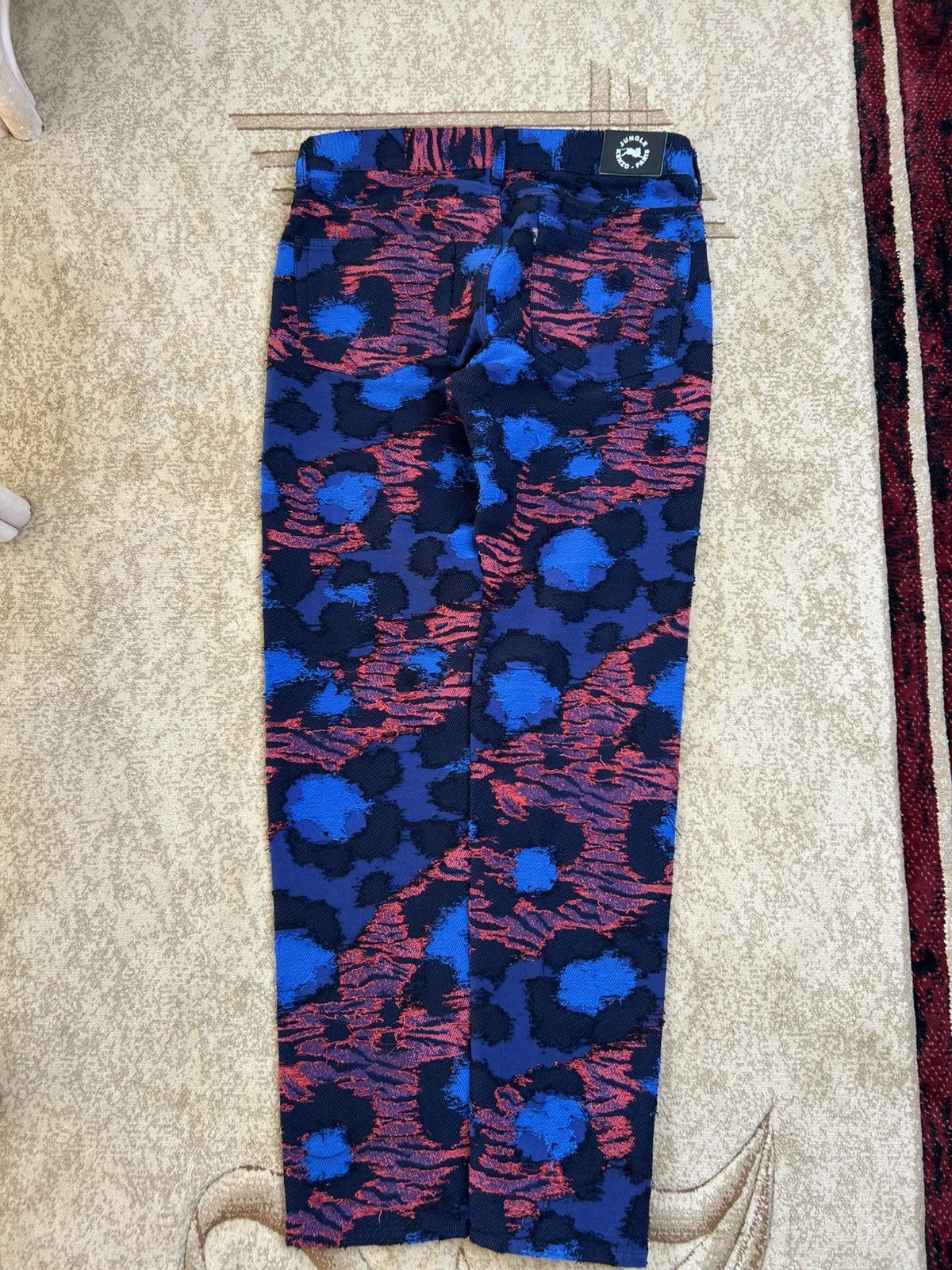 H&M × Kenzo Kenzo H&M Patchwork Jungle Denim Jeans Size US 32 / EU 48 - 2 Thumbnail