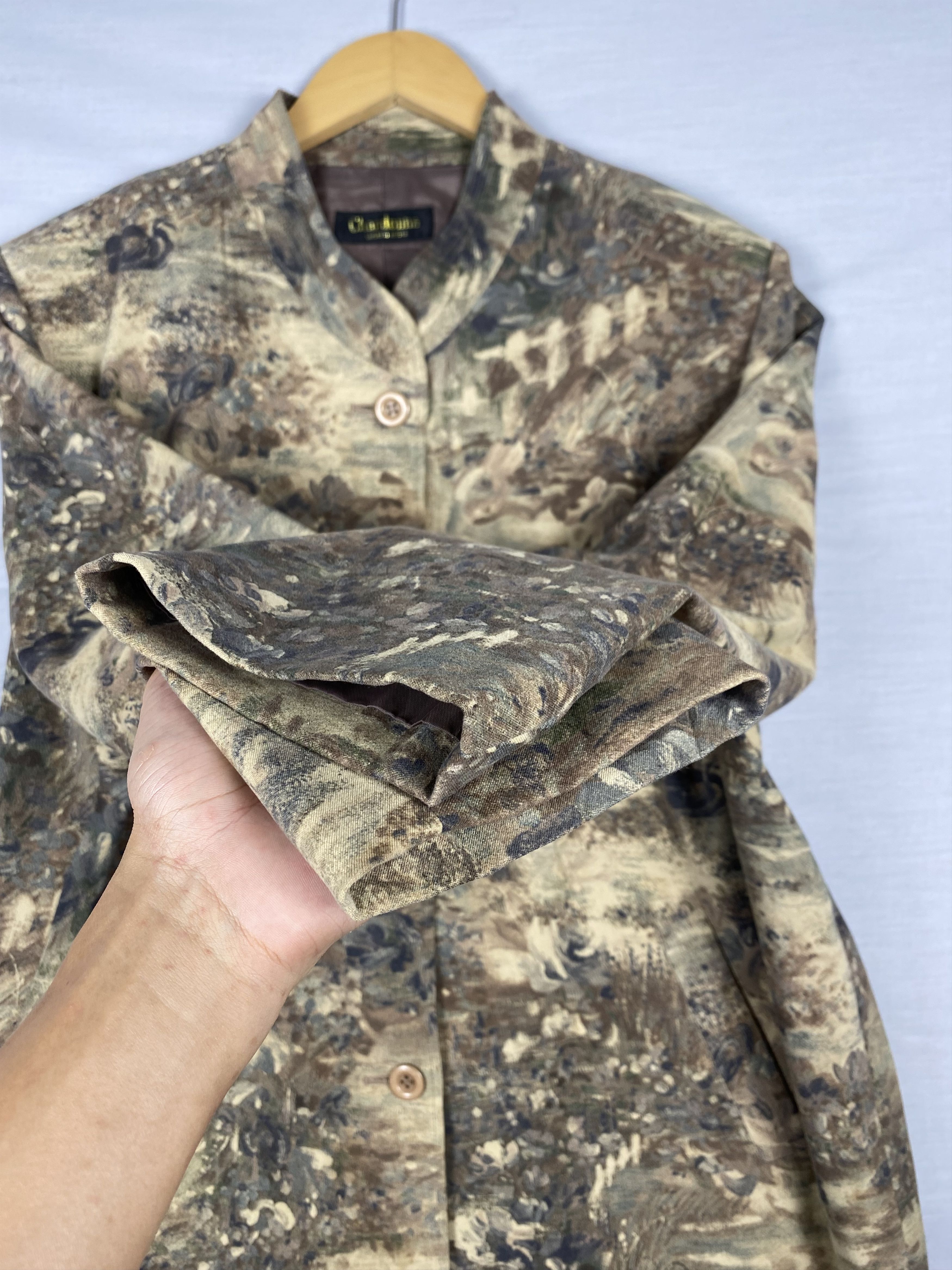 Japanese Brand Vintage Chardonne Long Sleeve Button Up Light Coats Size US L / EU 52-54 / 3 - 5 Thumbnail