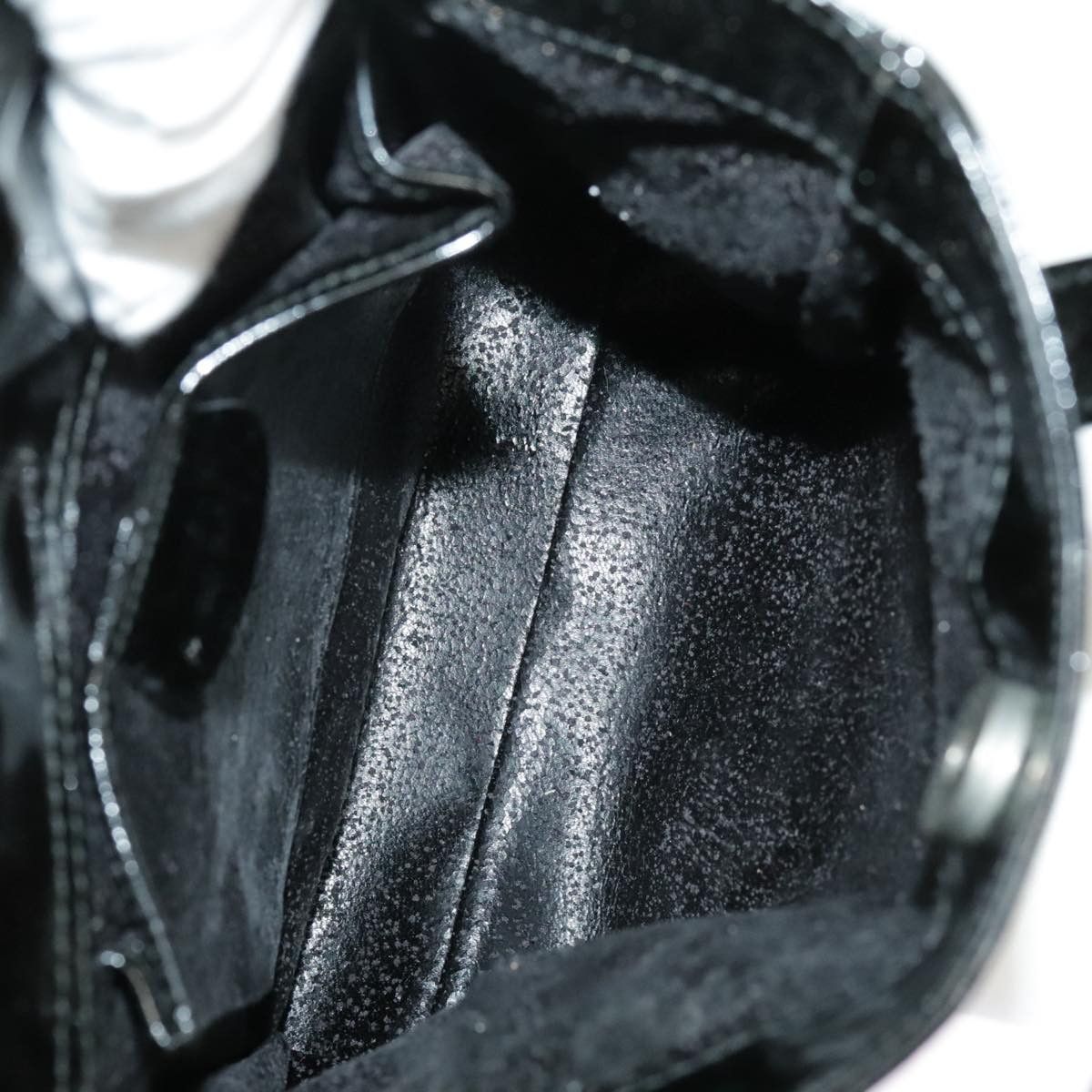 Gucci GUCCI Hand Bag Enamel Black Size ONE SIZE - 10 Thumbnail