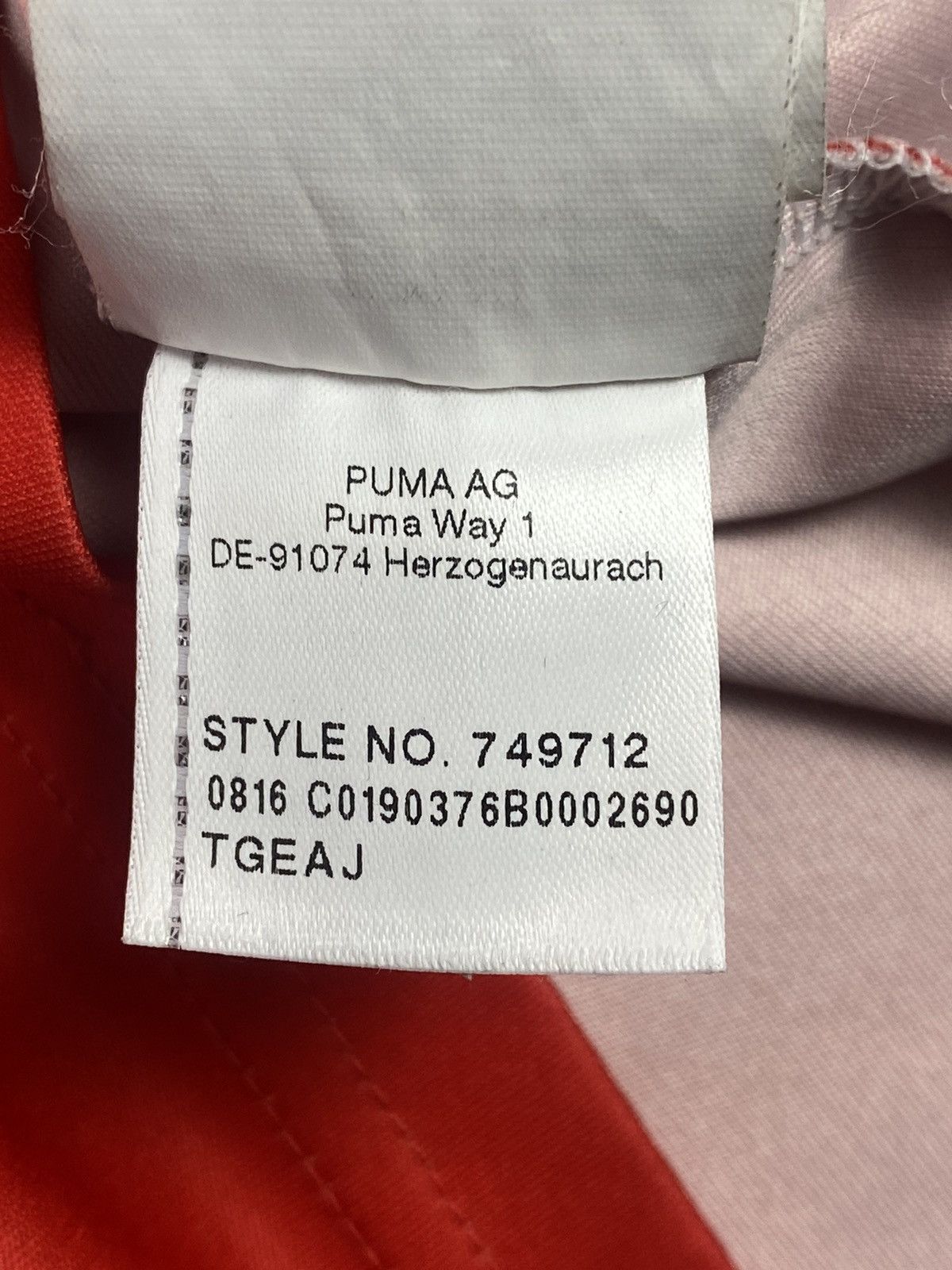 Puma Puma Arsenal Home Football Shirt Soccer Jersey Size US M / EU 48-50 / 2 - 21 Thumbnail