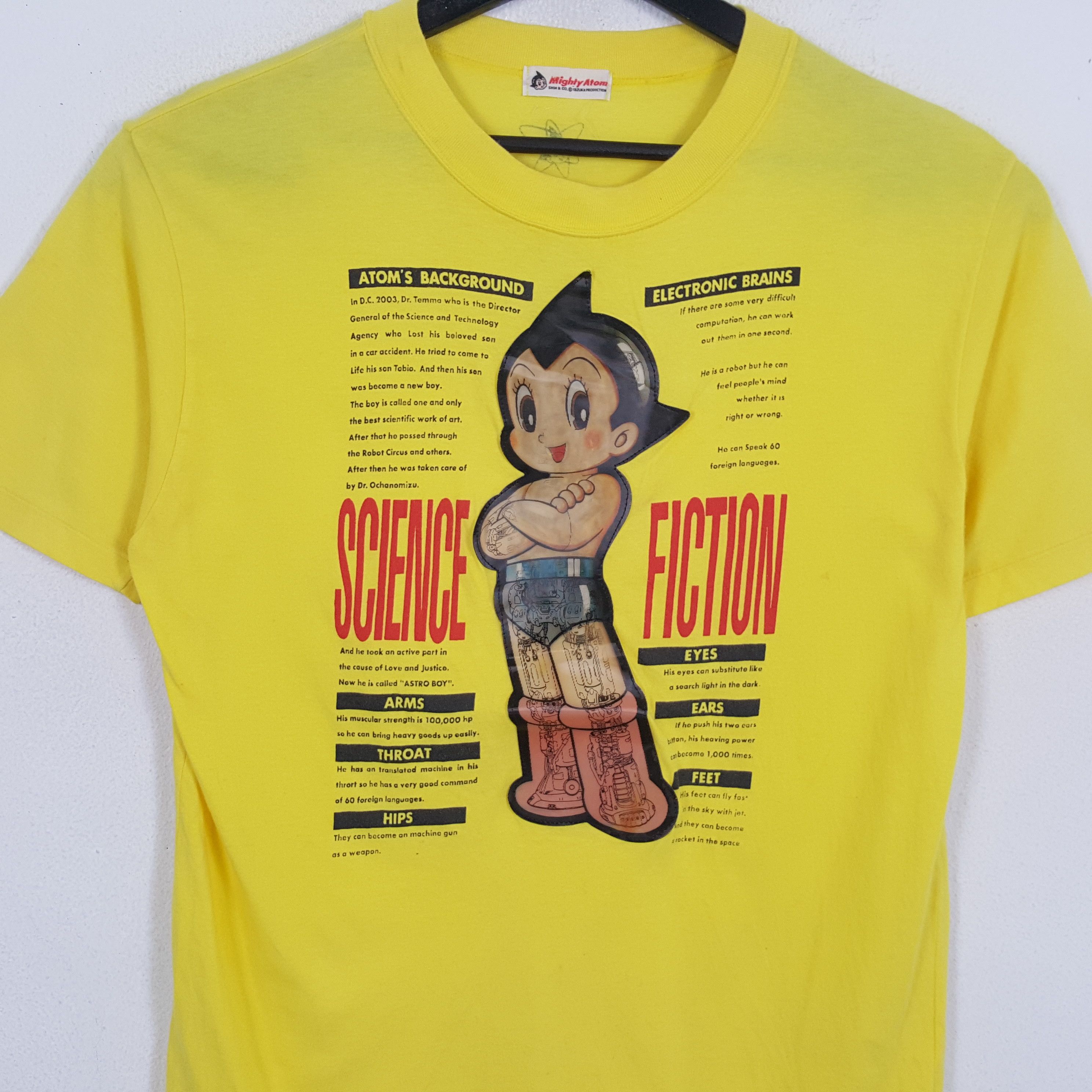 Anime × Japanese Brand × Vintage ASTRO BOY SCIENCE FICTION Japanese Anime Cartoon Tshirt Size US M / EU 48-50 / 2 - 2 Thumbnail