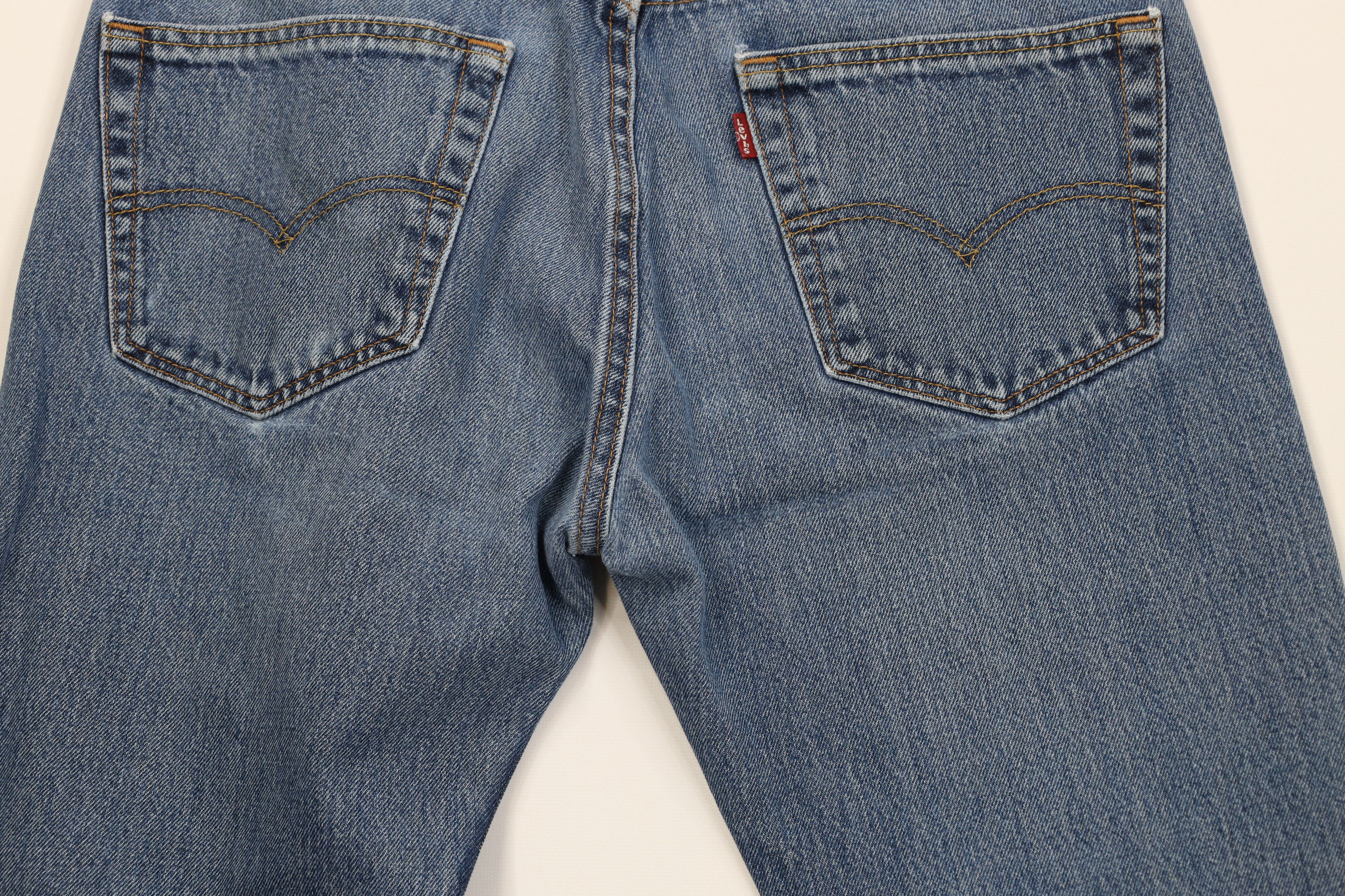 Levi's Vintage Y2K Levis 505 Regular Straight Leg Denim Jeans Size US 32 / EU 48 - 12 Thumbnail