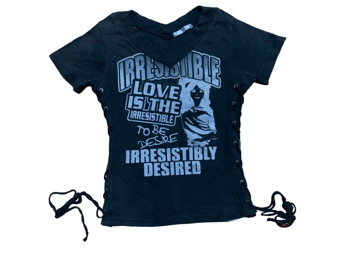 image of Beauty Beast x If Six Was Nine Vivienne Westwood Inspired Shirt Design in Black, Women's (Size XS)