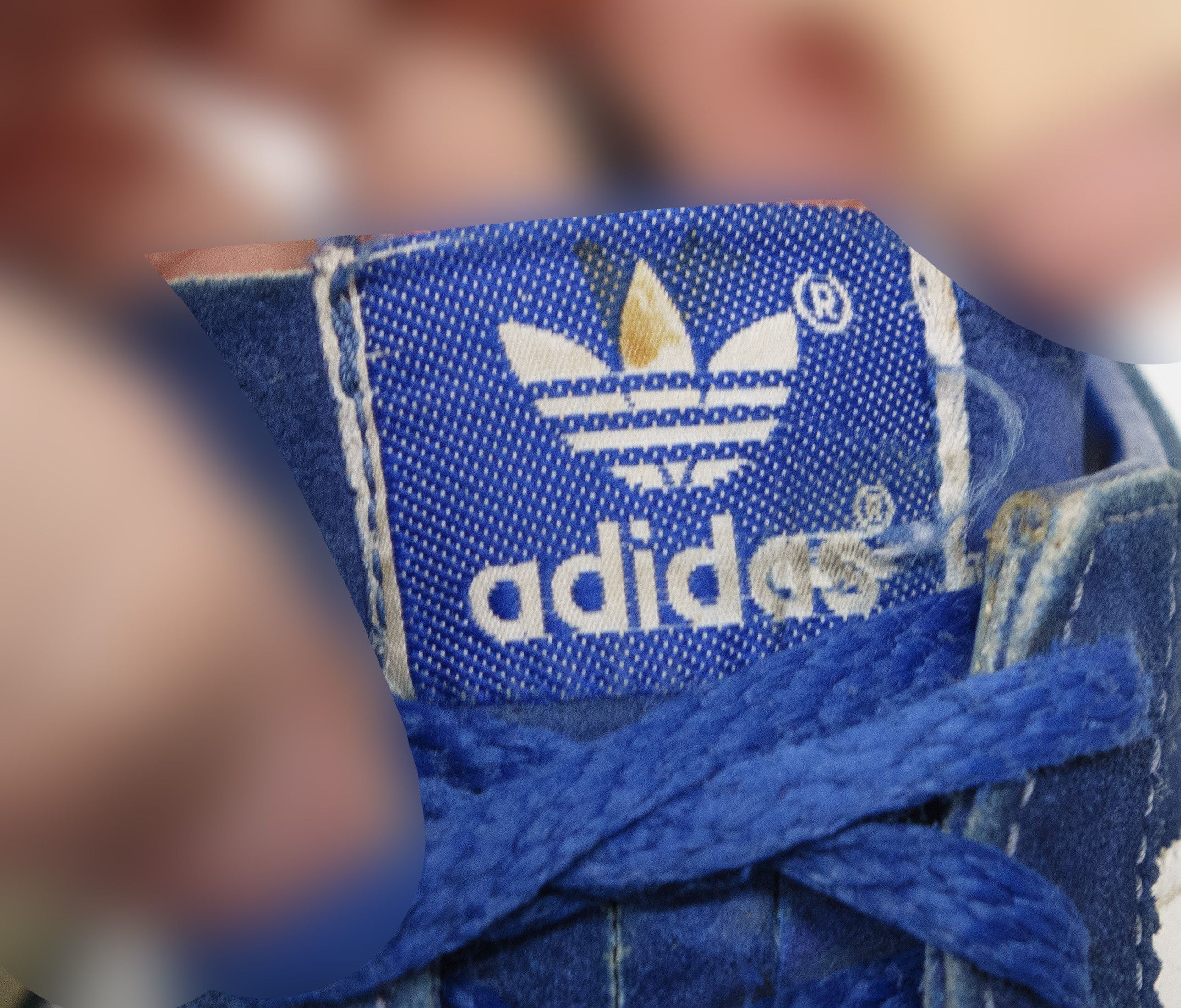Adidas 80s Turbo Blue White Stripes Made in Taiwan Size US 8.5 / IT 38.5 - 8 Thumbnail