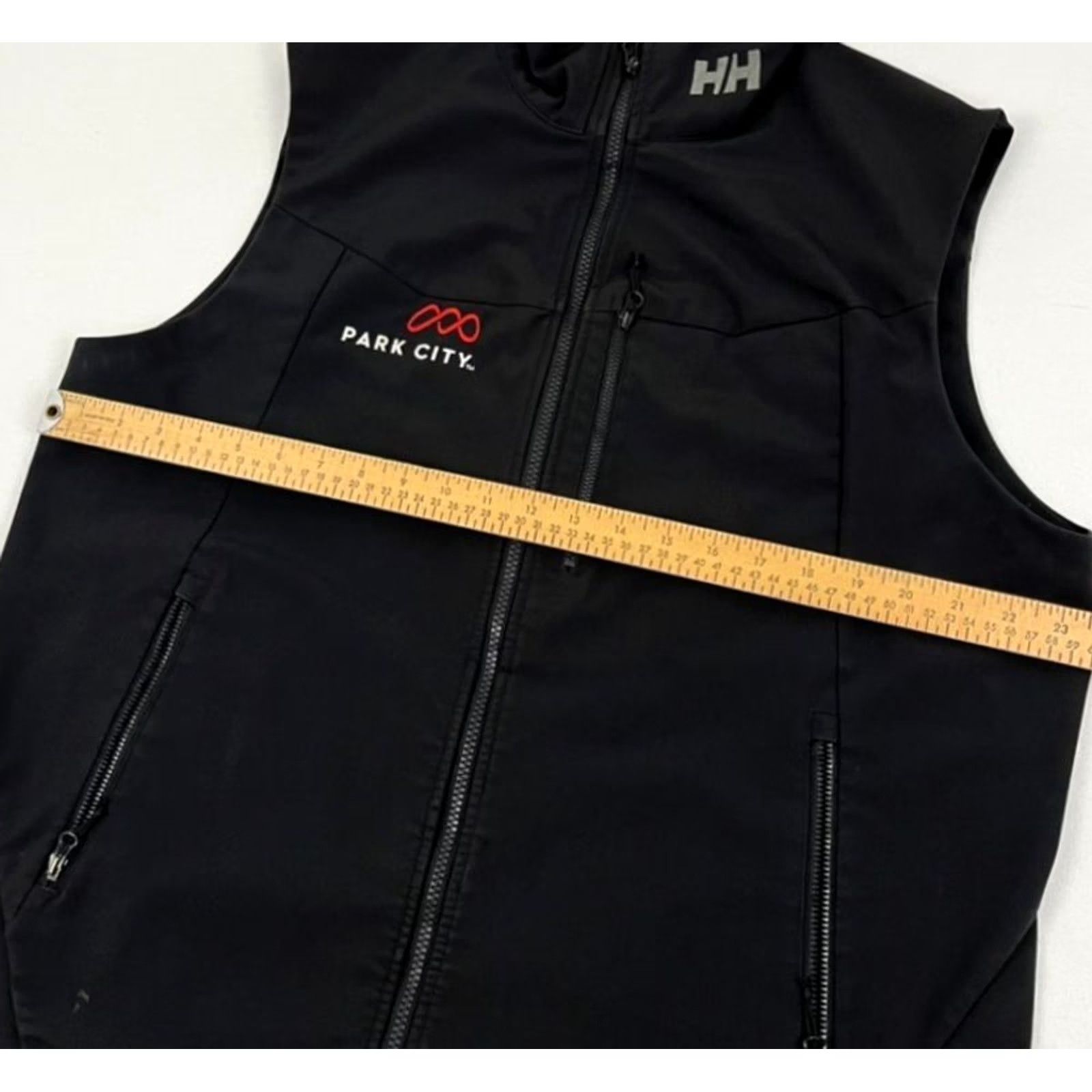 Helly Hansen VINTAGE? No — Helly Hansen Paramount Series Vest Mens XL Black Soft Shell Park City Utah Ski Size US XL / EU 56 / 4 - 6 Thumbnail