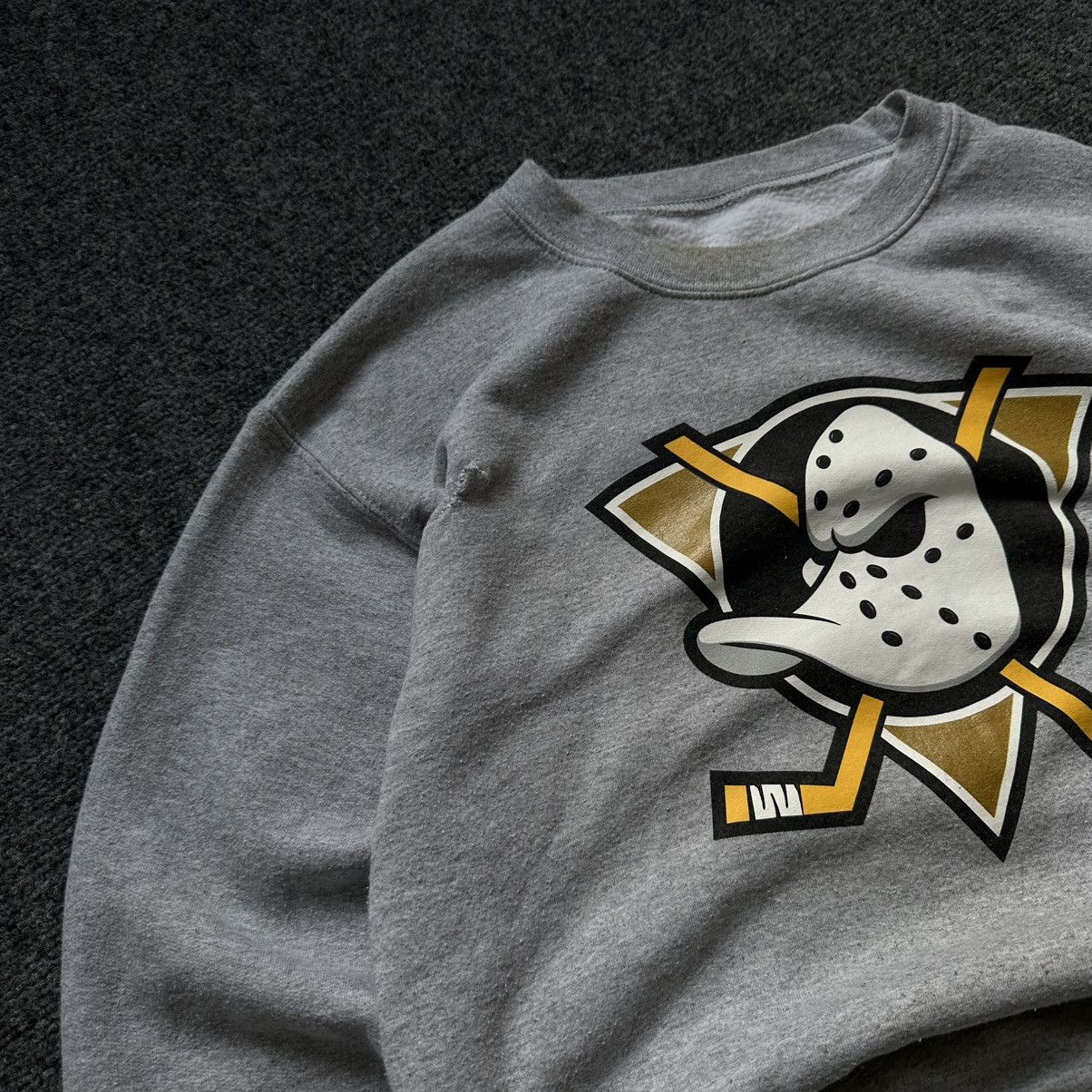 NHL VTG nhl anaheim ducks sweatshirts big logo Size S Man Y2K Size US S / EU 44-46 / 1 - 10 Thumbnail
