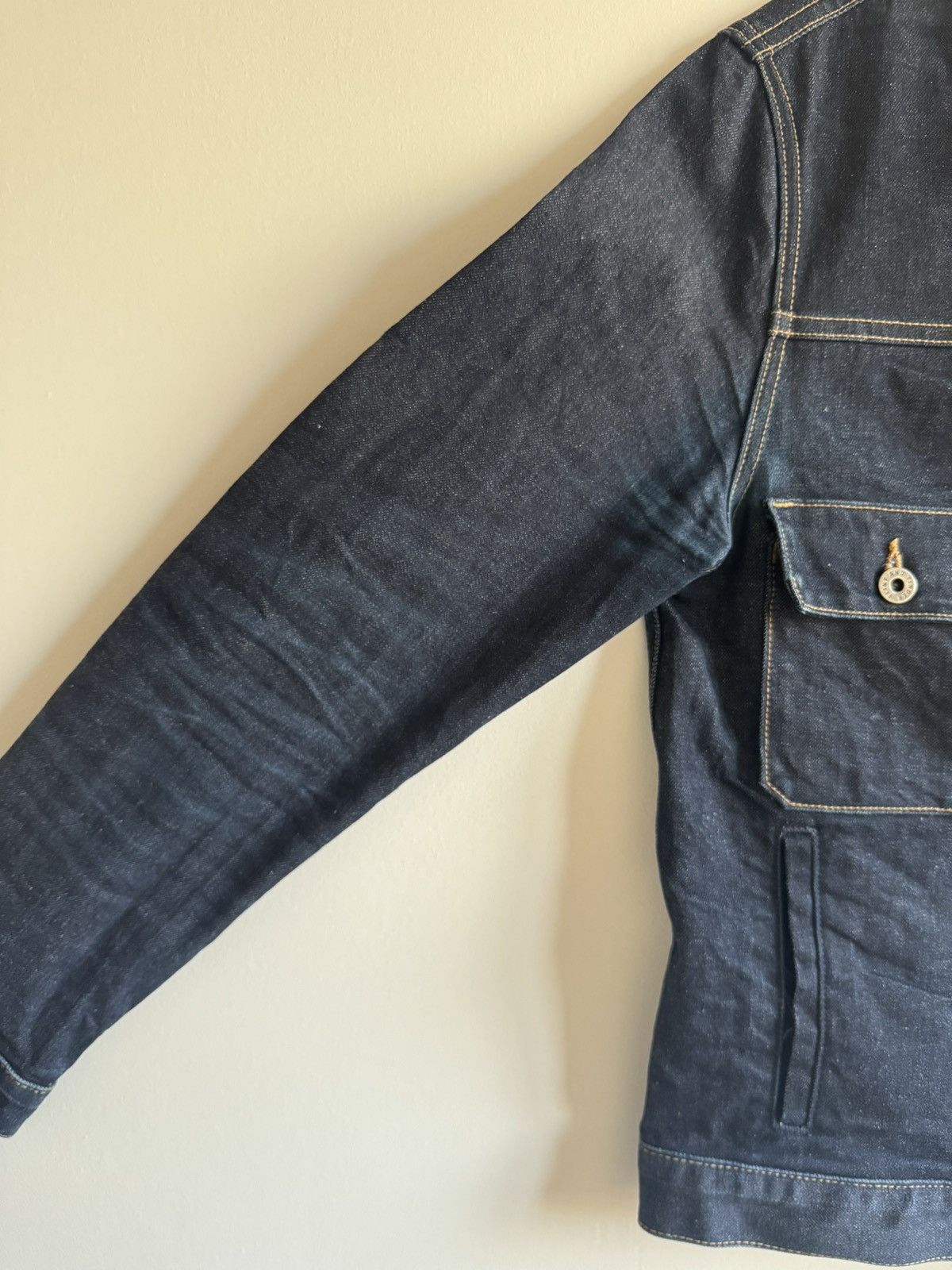 Flint And Tinder Flint and Tinder Cone Mills White Oak Type II Denim Jacket Size US S / EU 44-46 / 1 - 3 Thumbnail