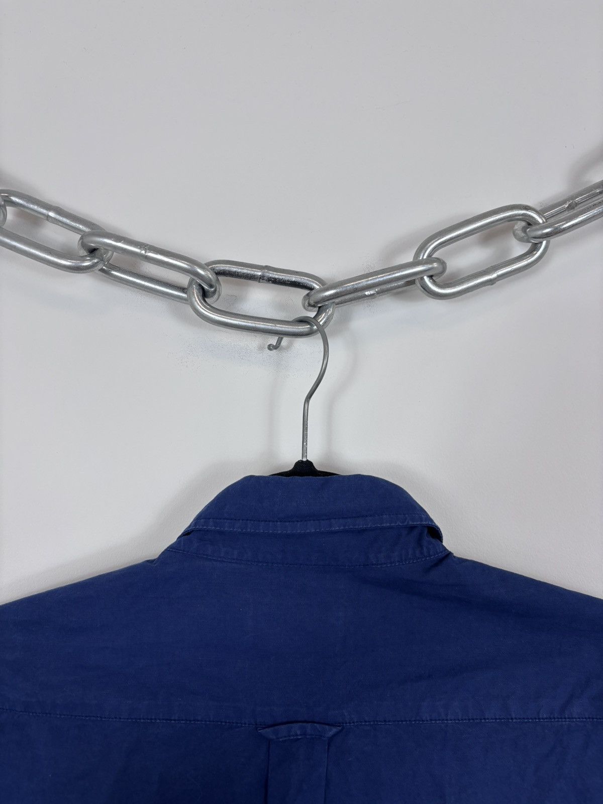 NN07 NN07 No Nationality New Derek Men’s Blue Long Sleeve Shirt Size US M / EU 48-50 / 2 - 17 Thumbnail