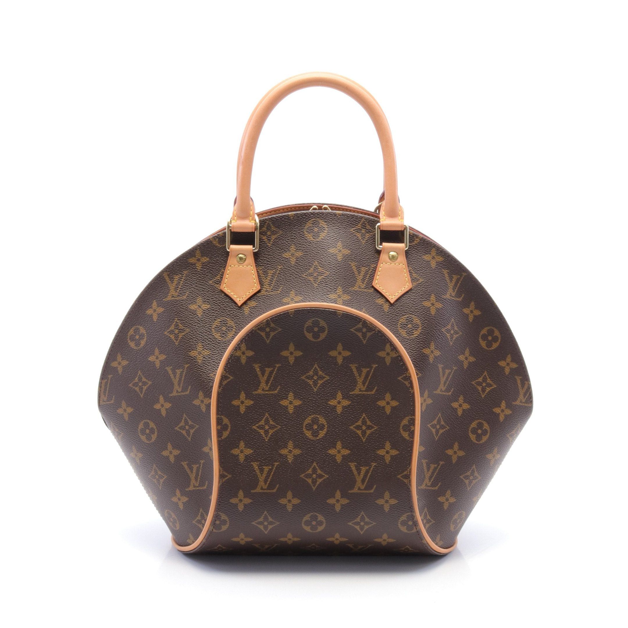 Louis Vuitton Louis Vuitton Ellipse Mm Monogram Handbag Leather Brown Size ONE SIZE - 1 Thumbnail
