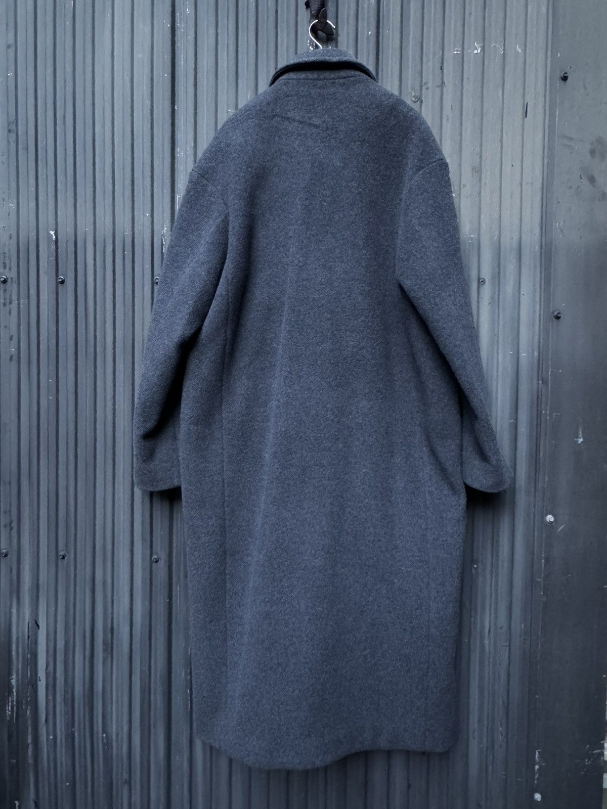Sefr Séfr “Amo” Wool / Cashmere Overcoat — Charcoal Grey — Size L Size US L / EU 52-54 / 3 - 6 Thumbnail