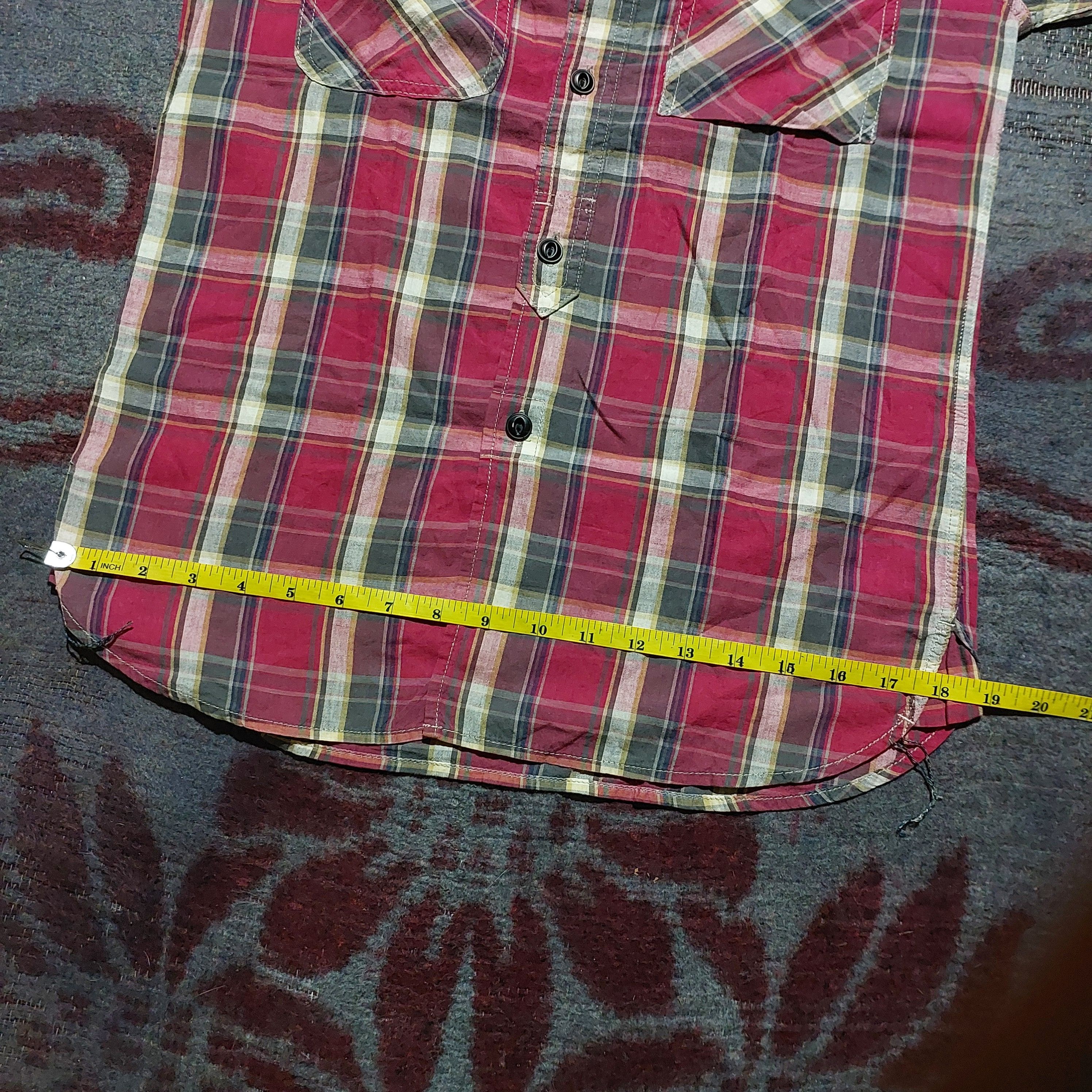 Hysteric Glamour Hysteric glamour checkered two pocket shirt Size US S / EU 44-46 / 1 - 12 Thumbnail