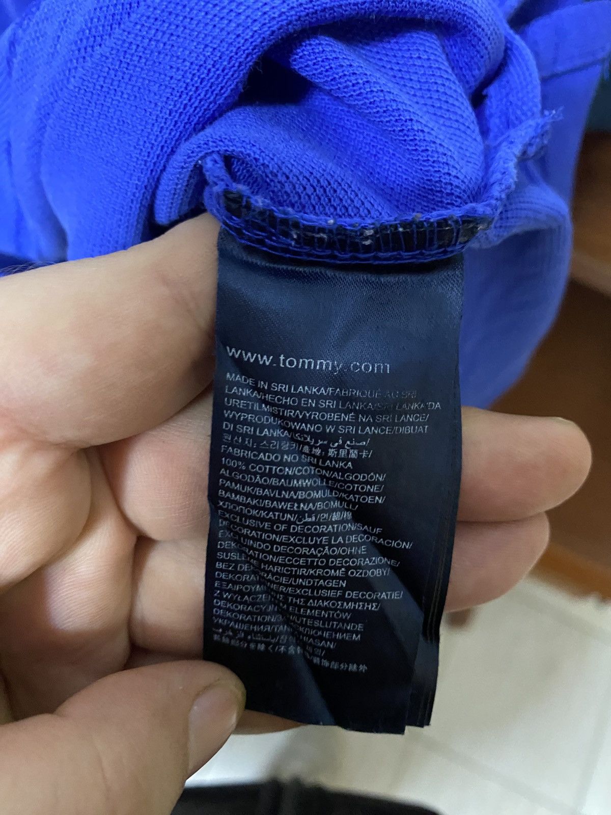 Tommy Hilfiger Tommy hilfiger blue polo Size US M / EU 48-50 / 2 - 8 Thumbnail