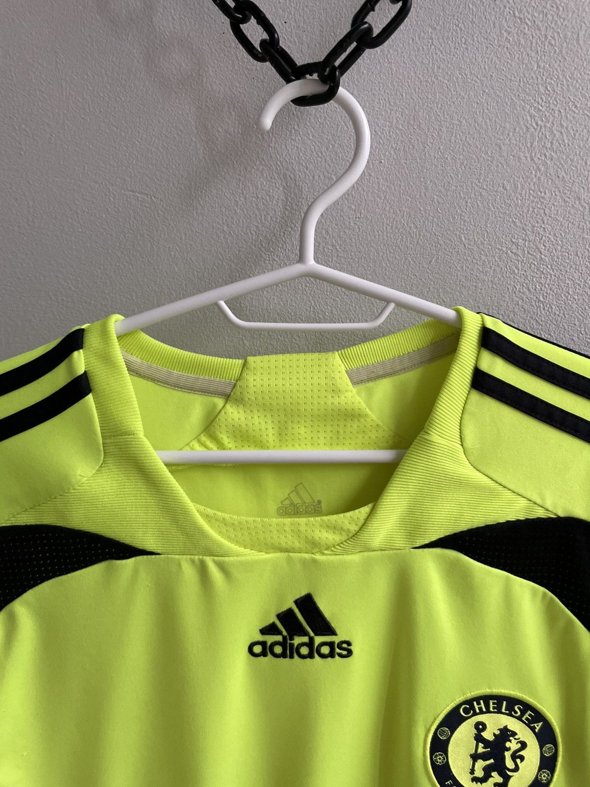Vintage CHELSEA 2007 2008 AWAY Football Shirt Soccer Jersey Adidas Size US XL / EU 56 / 4 - 10 Thumbnail