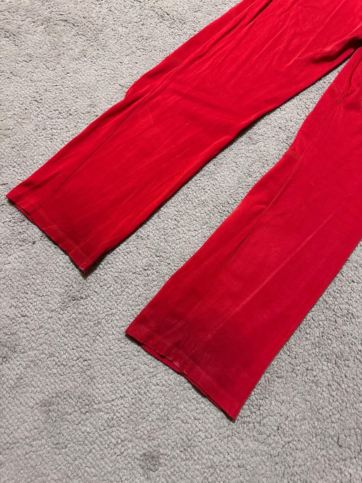 Maison Margiela Maison Margiela MM6 Red Pant Sz S Size 25" / US 0 / IT 36 - 9 Thumbnail