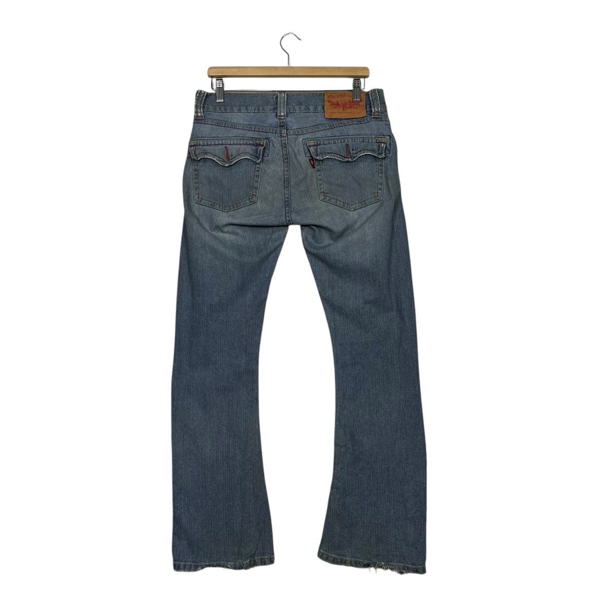 Levi's Vintage Y2k Levis Distressed Denim Jeans Size 34" / US 12 / IT 48 - 7 Thumbnail