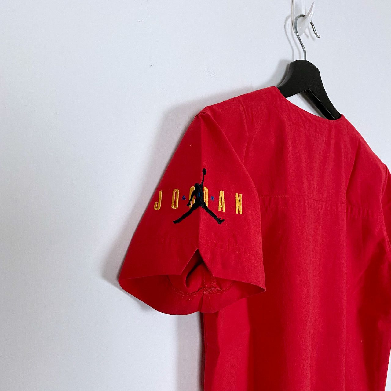 Vintage VINTAGE 1990s NIKE JORDAN BASEBALL JERSEY Size M / US 6-8 / IT 42-44 - 4 Thumbnail