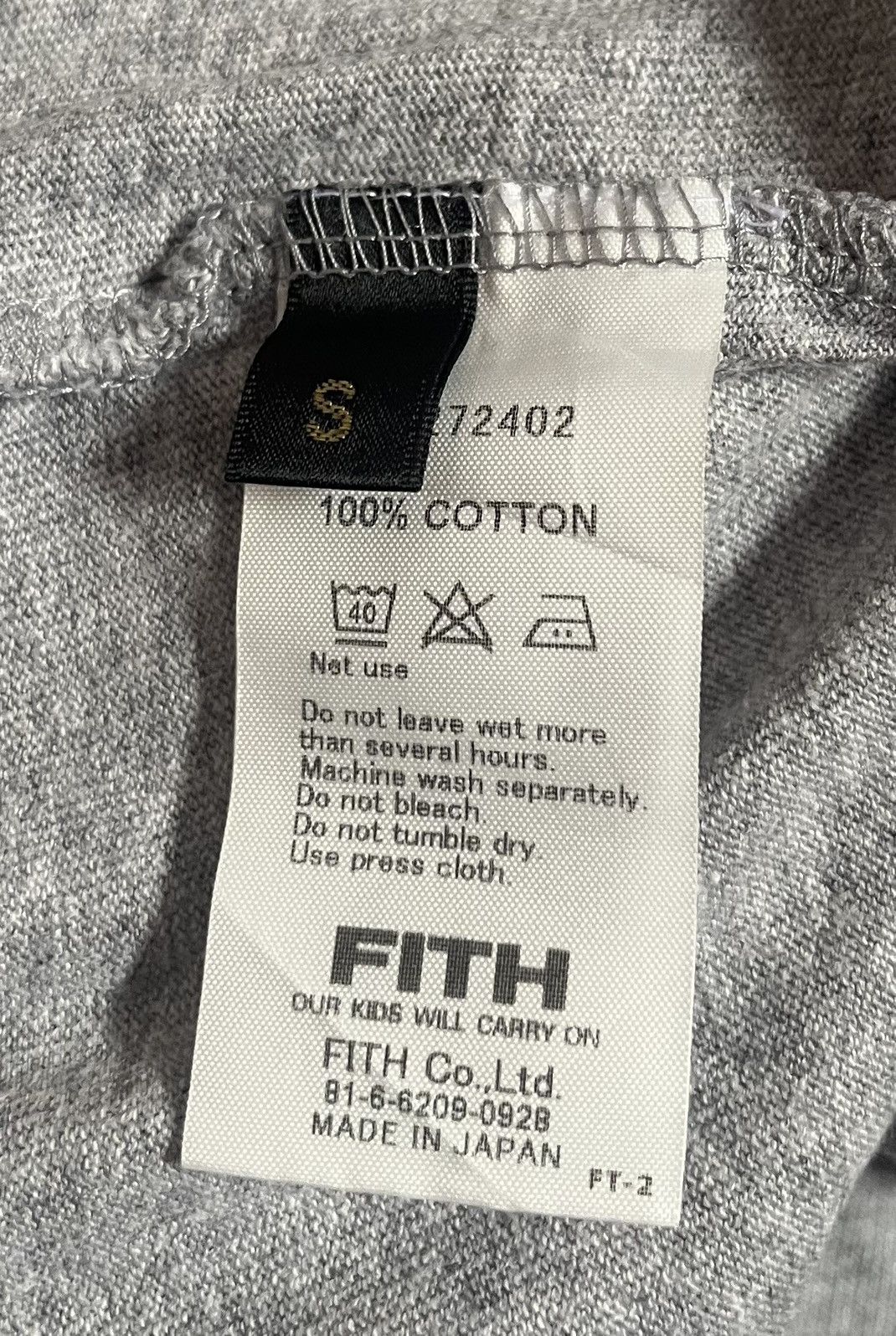 Issey Miyake Fith asymmetric grey tee Size US S / EU 44-46 / 1 - 3 Thumbnail