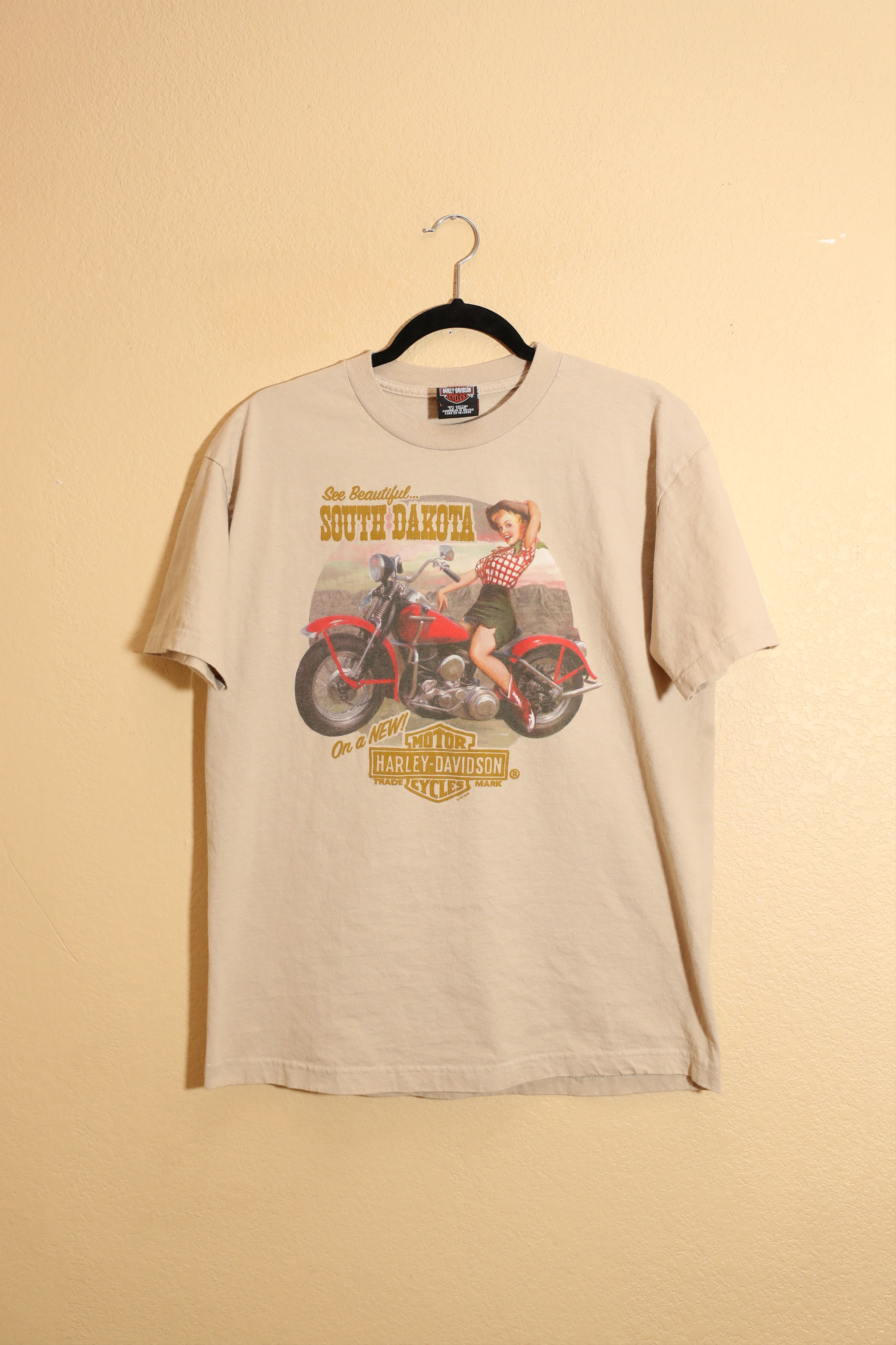 Harley Davidson Harley Davidson See Beautiful South Dakota 2005 Tee (L) Size US L / EU 52-54 / 3 - 1 Thumbnail