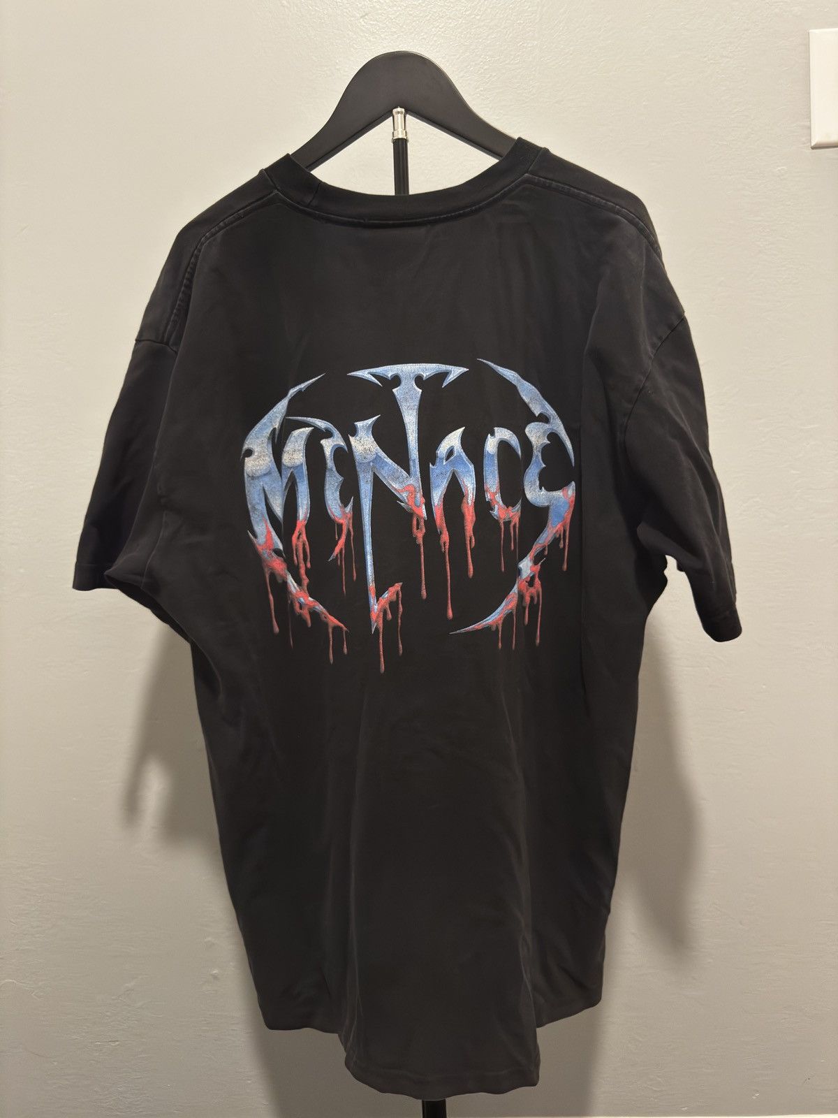 Menace Menace Los Angeles ‘Obituary’ Shirt Size US XL / EU 56 / 4 - 3 Thumbnail