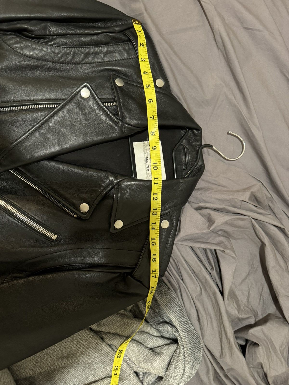 Alessandrini New York Leather Jacket M Retail $1k Size US M / EU 48-50 / 2 - 19 Thumbnail