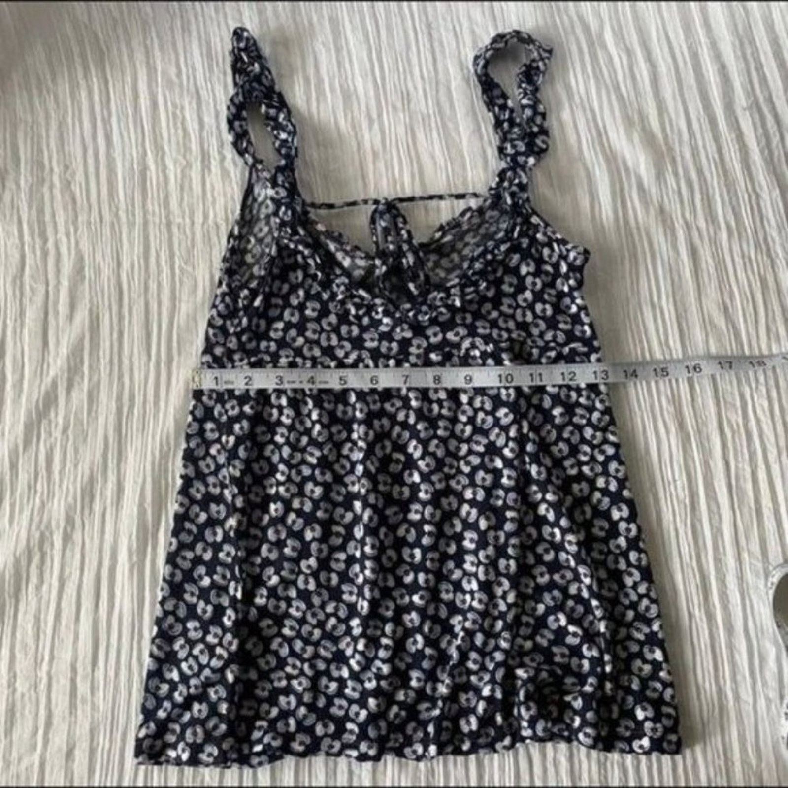 Other Zoey blue and white floral Cami Tank Top XS Size XS / US 0-2 / IT 36-38 - 8 Thumbnail