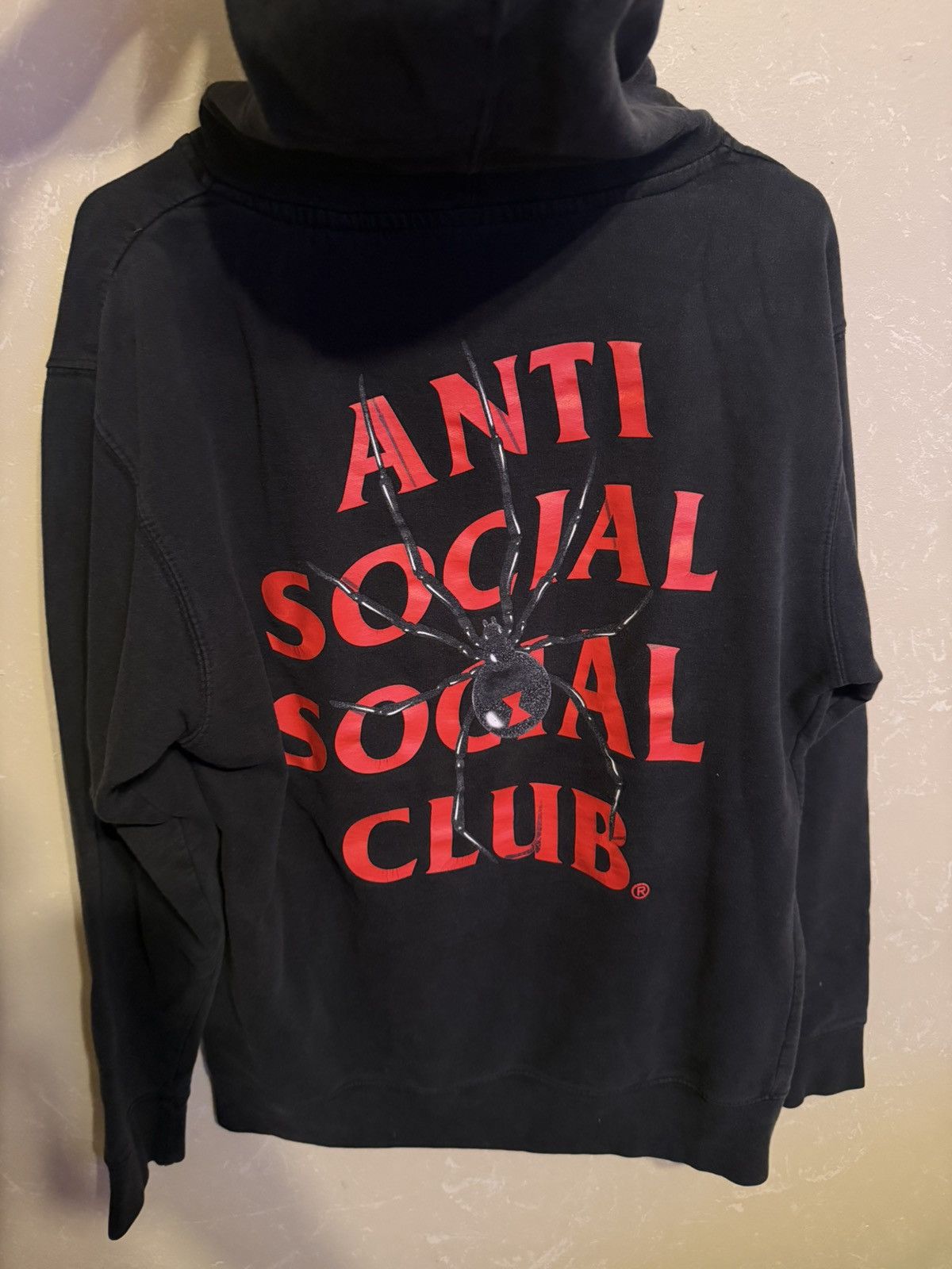 Anti Social Social Club ASSC “Bitter Black” Hoodie Size US M / EU 48-50 / 2 - 1 Thumbnail