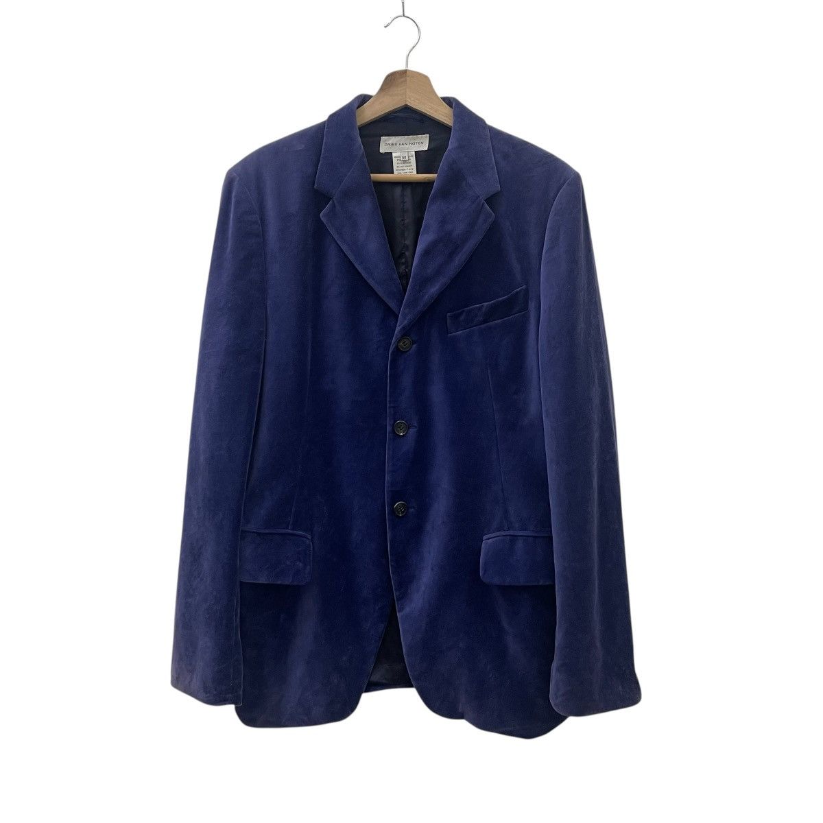 Vintage Dries Van Noten Velvet Coat Jacket