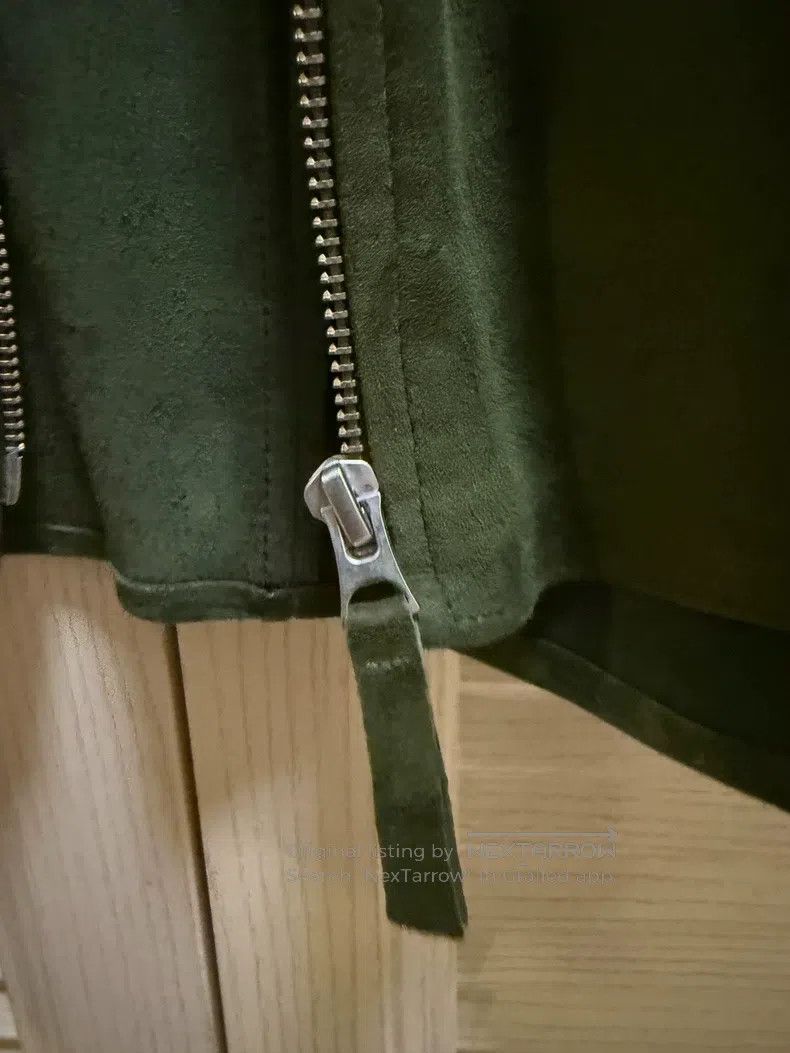 Our Legacy Our Legacy Military green suede jacket Size US M / EU 48-50 / 2 - 5 Thumbnail