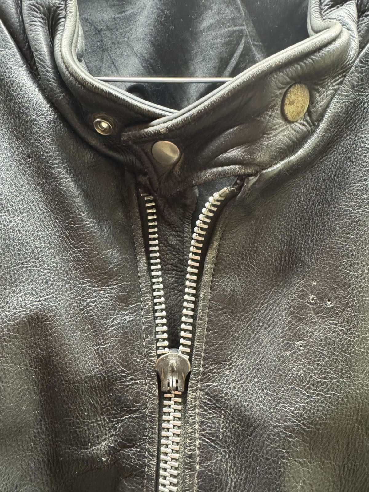 Indian Motorcycle Rare 1960’s Indian Motorcycle Racing Cafe Style Leather Size US XL / EU 56 / 4 - 3 Thumbnail