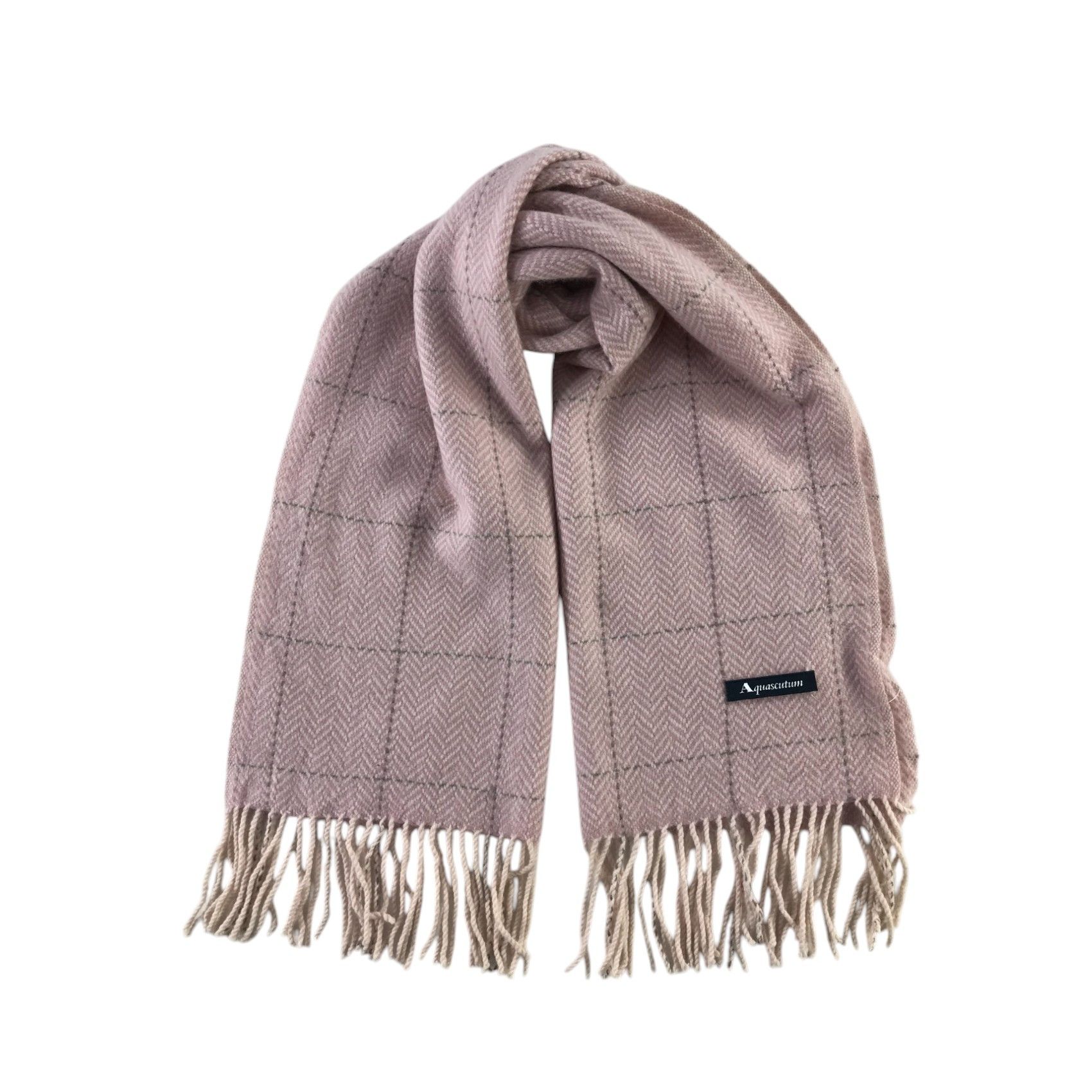 Aquascutum × Vintage Aquascutum Scarf / Muffler / Neckwear - WW2161 Size ONE SIZE - 1 Thumbnail